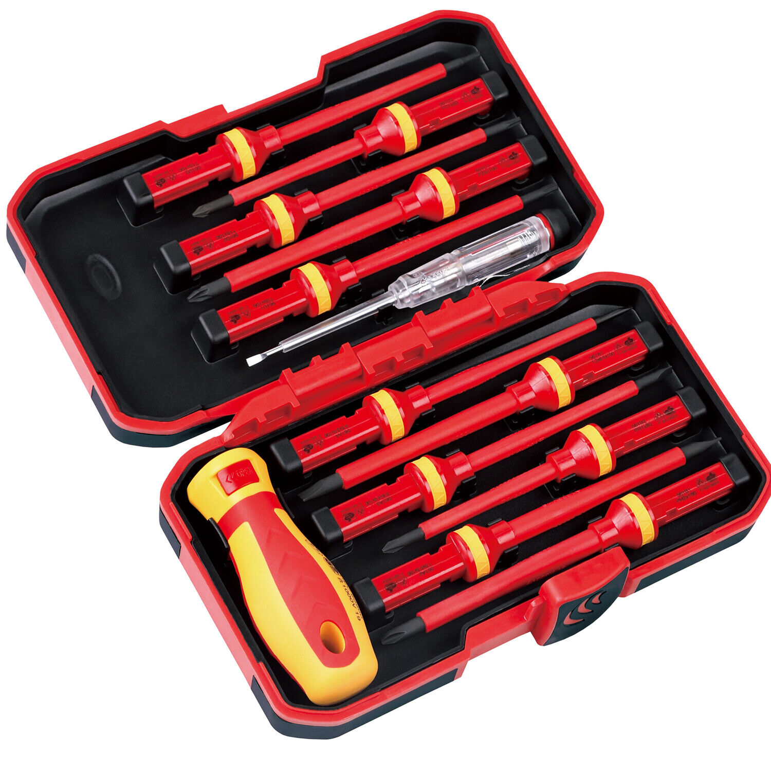 V465-94310-186699-00 SEDY 13Pcs 1000V Magnetic Insulated Electrician Screwdriver Set VDE Certified - Image 1