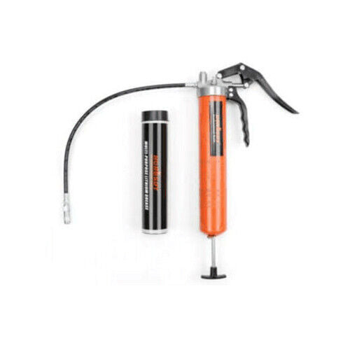 V465-97370-85462-00 18'' Manual Pistol Grip Grease Gun Flow Pressure 4500PSI Flexi Hose & Coupler - Image 1