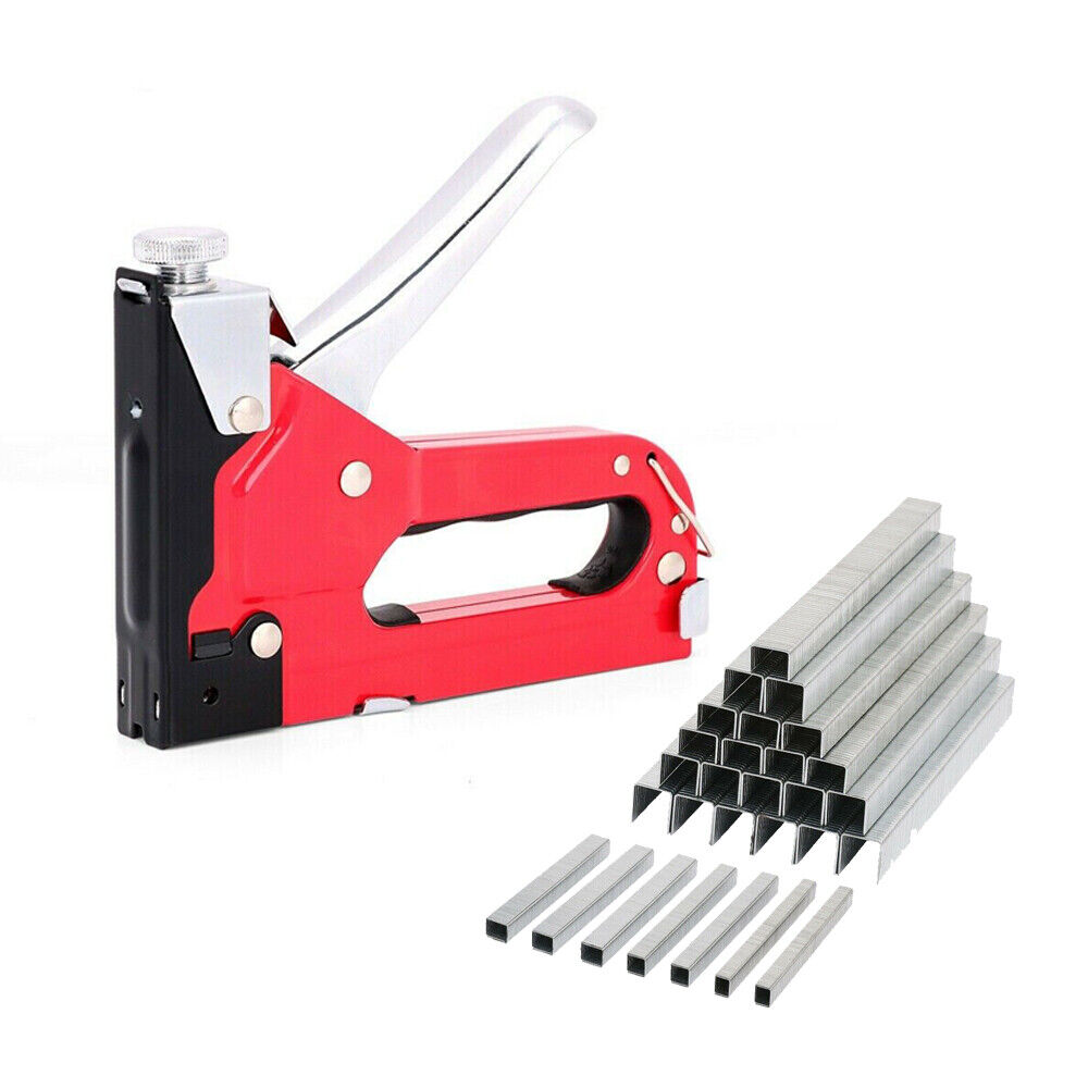 V465-TN50067J-AU-5-85717-00 Heavy Duty Staple Gun Set 2in1 Stapler 1500Pc Staples Tacker Hand Fastener Tool - Image 1