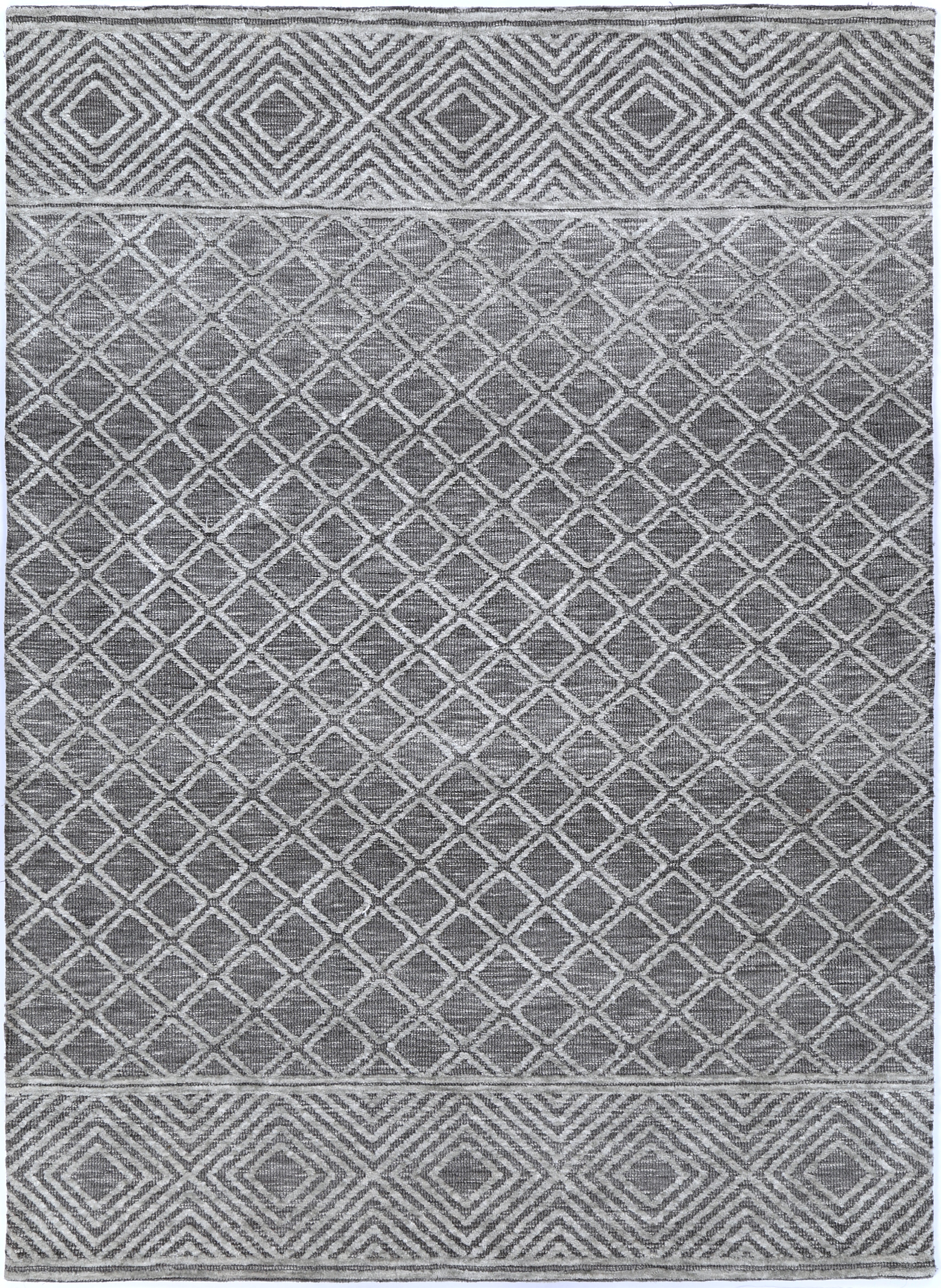 V516-AMRI16001GREY-140554-00 Amritsar AMRI01 Grey 160x230 - Image 1
