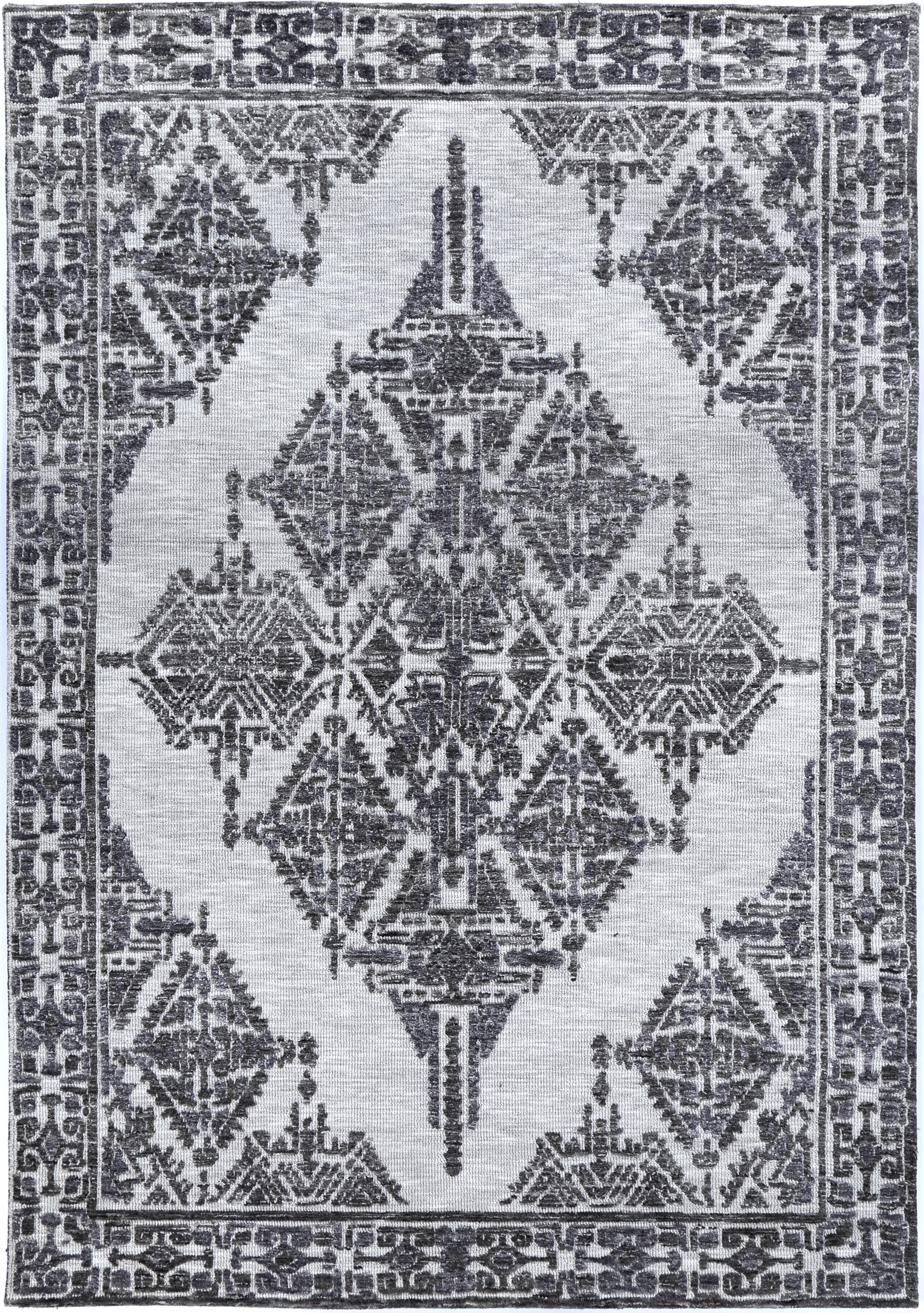 V516-AMRI16003GREY-140563-00 Amritsar AMRI03 Grey 160x230 - Image 1