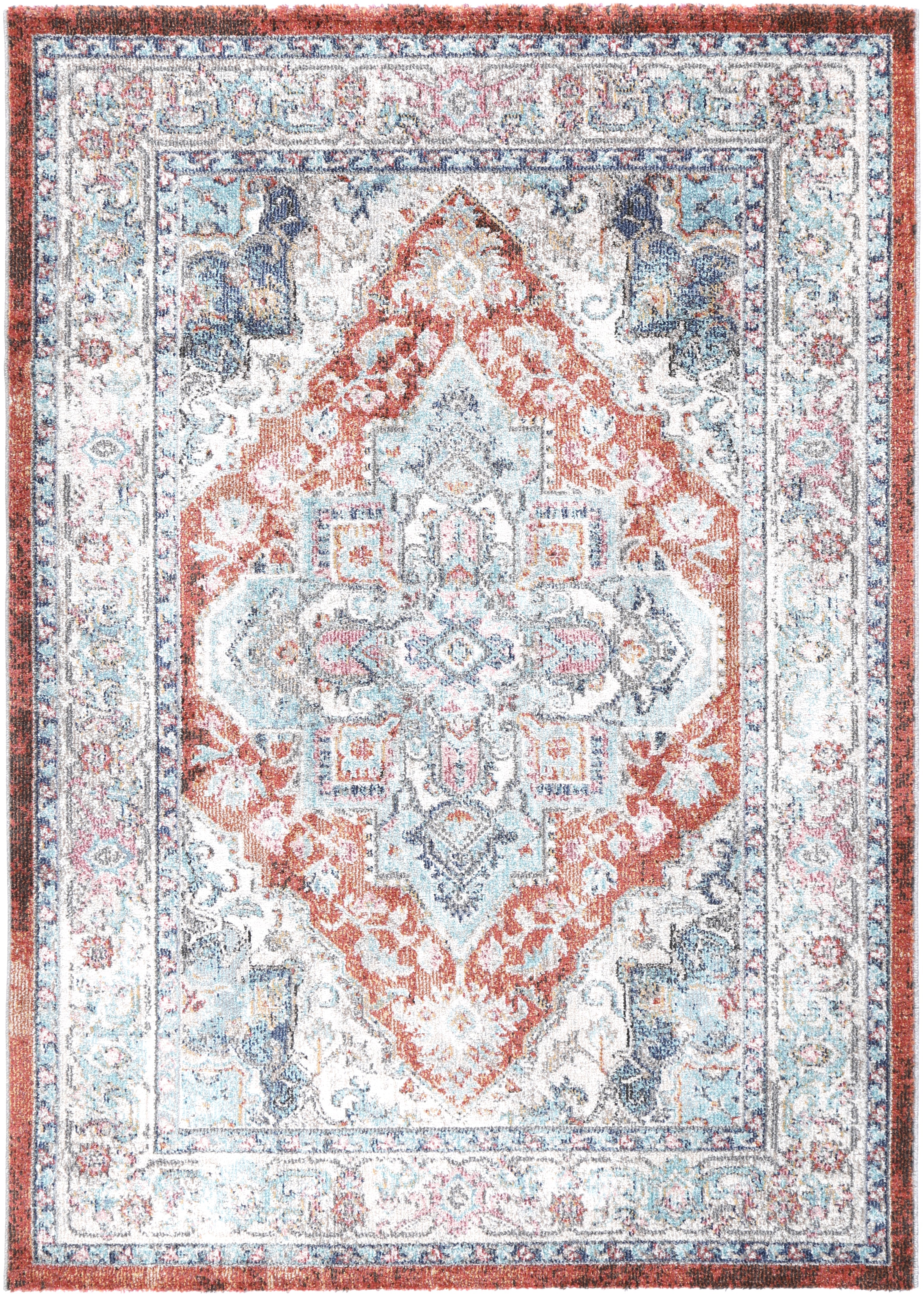 V516-SALS16006-140486-00 salsa-seo-terracotta-ivory-transitional-rug 160x230 - Image 1