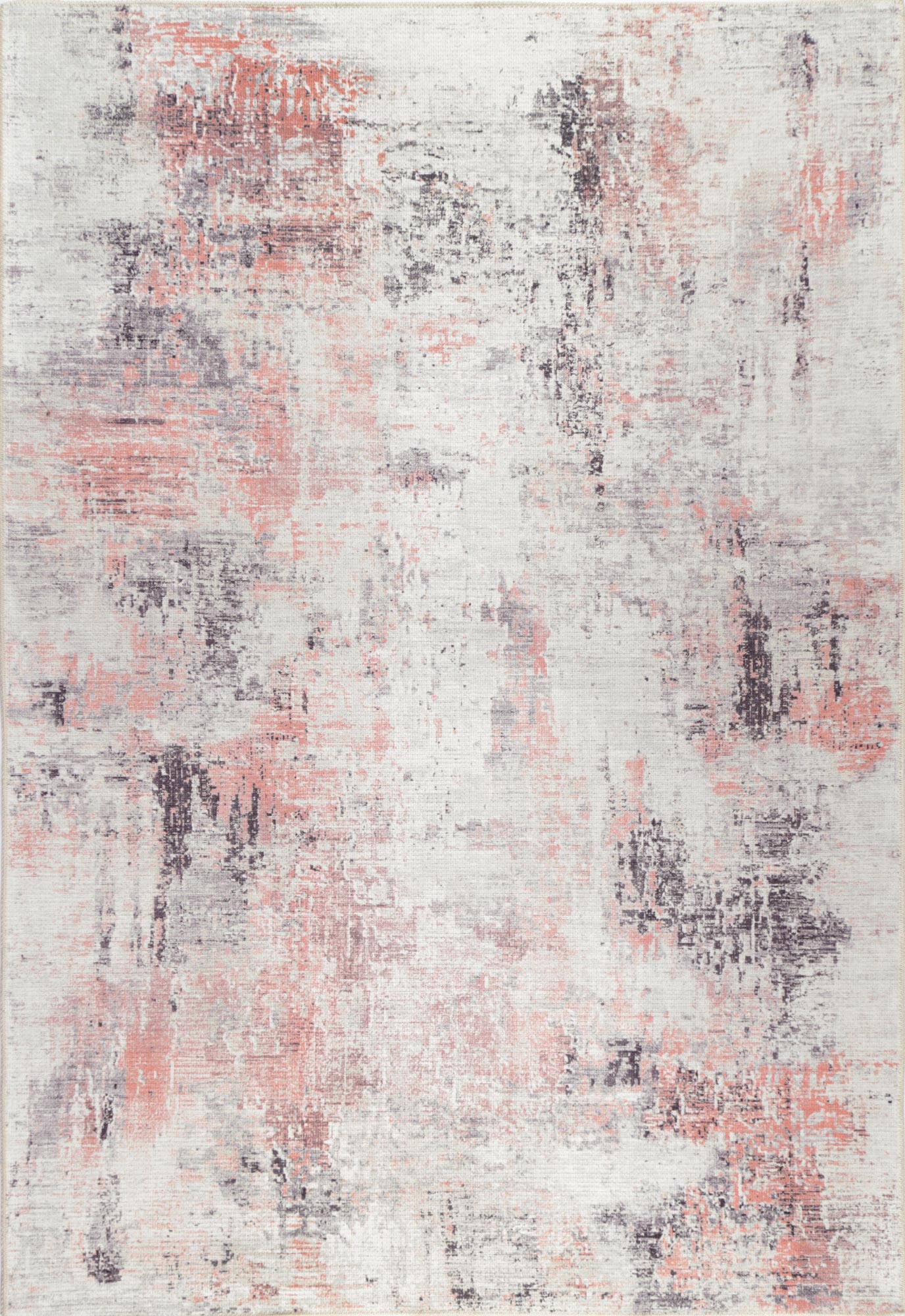 V516-VINC2401525-21-140342-00 vintage-crown-celine-blush-distressed-vintage-rug 240X310 - Image 1