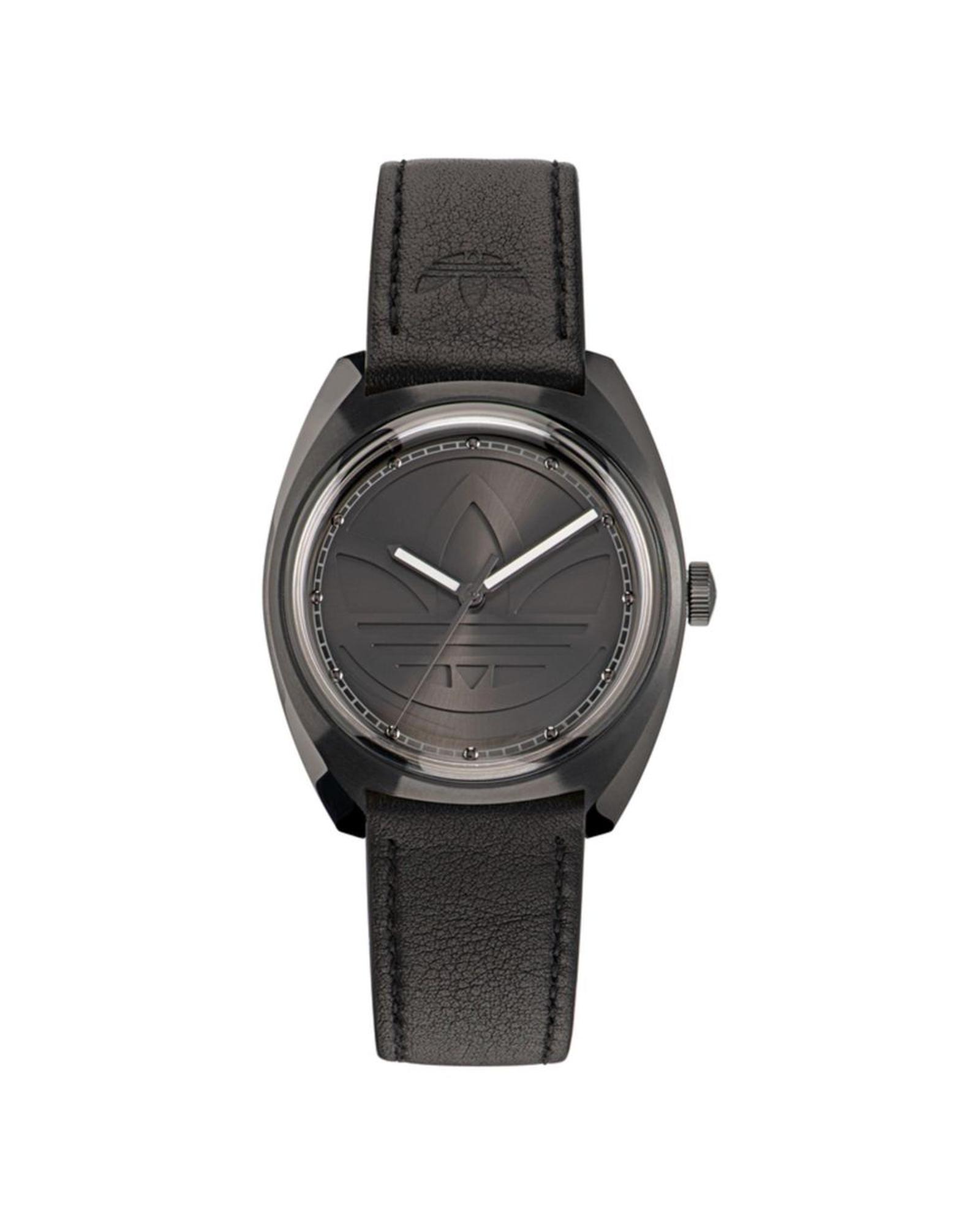 V539-ADAOFH22514AC-202506111805-00 Adidas Women's Black Leather Watch - One Size - Image 1