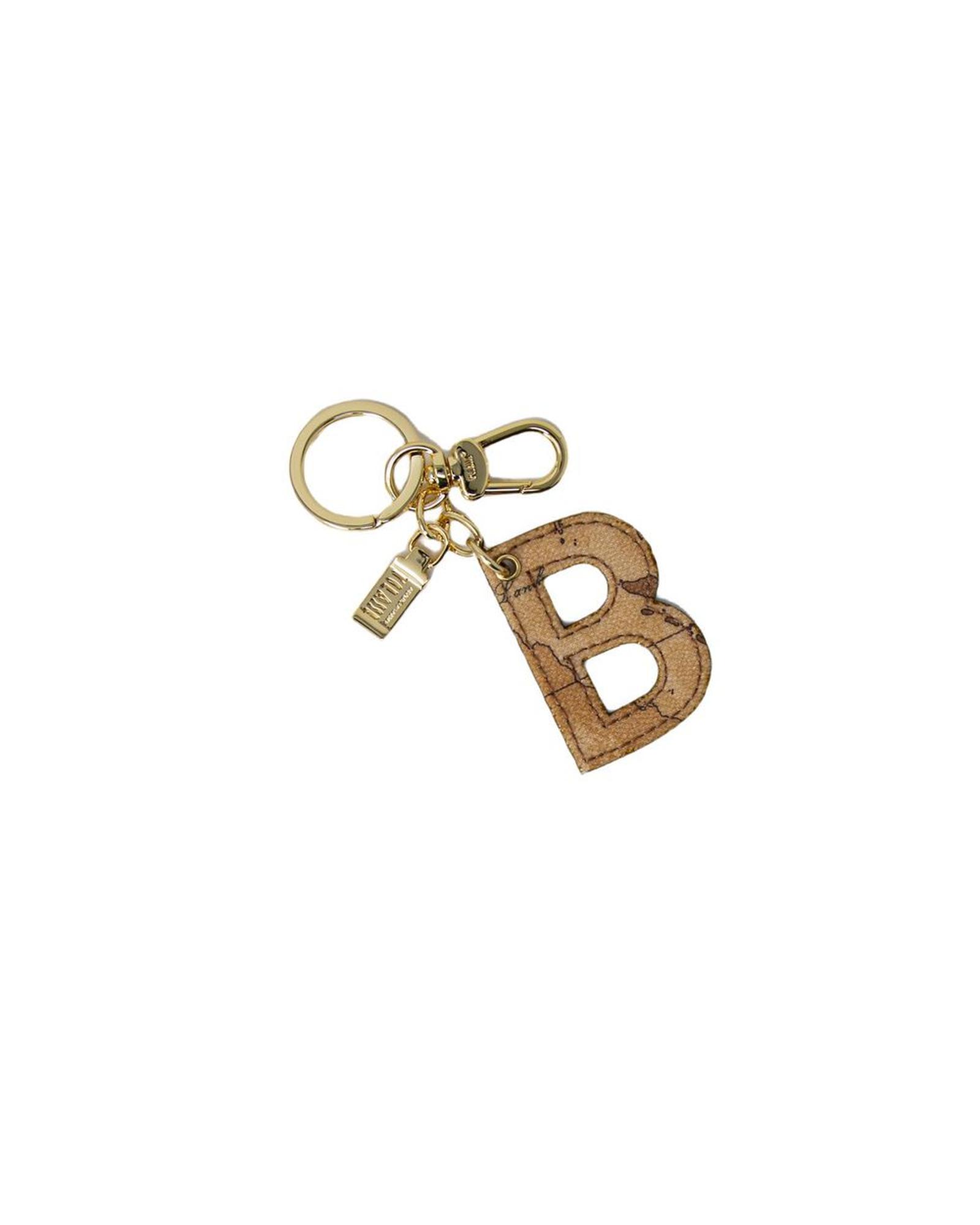 V539-ALMAPRCL-8033200127-202506111541-00 Alviero Martini Prima Classe Women's Beige Cotton Keychain - One Size - Image 1