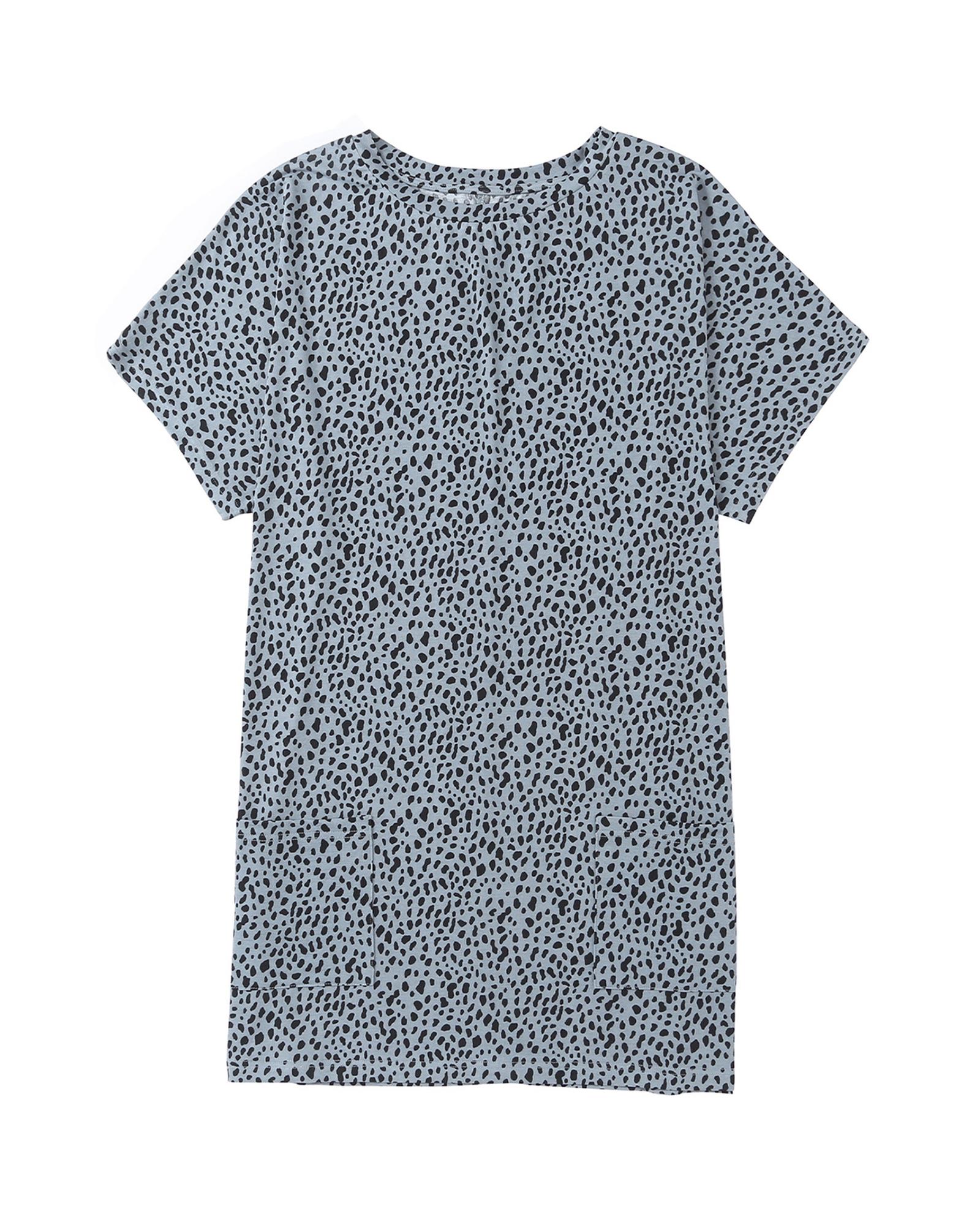 V539-AZEXDC25119659-11-L-202508260320-00 Azura Exchange Leopard Print Tunic Top with Side Pockets - L - Image 1