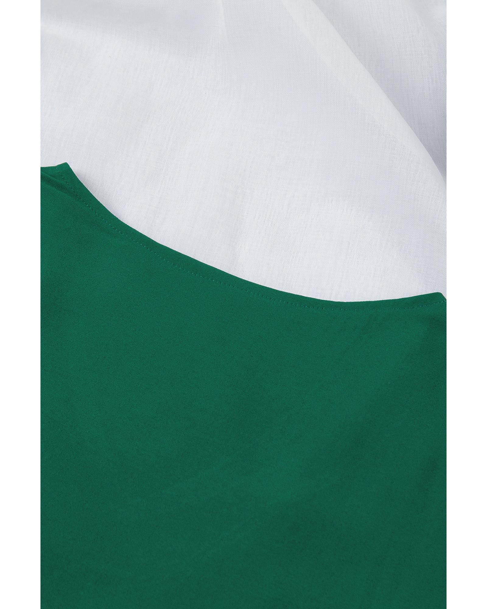 V539-AZEXDC251204-609-M-202508270545-00 Azura Exchange Flare Sleeve V Neck Loose Blouse - M - Image 1