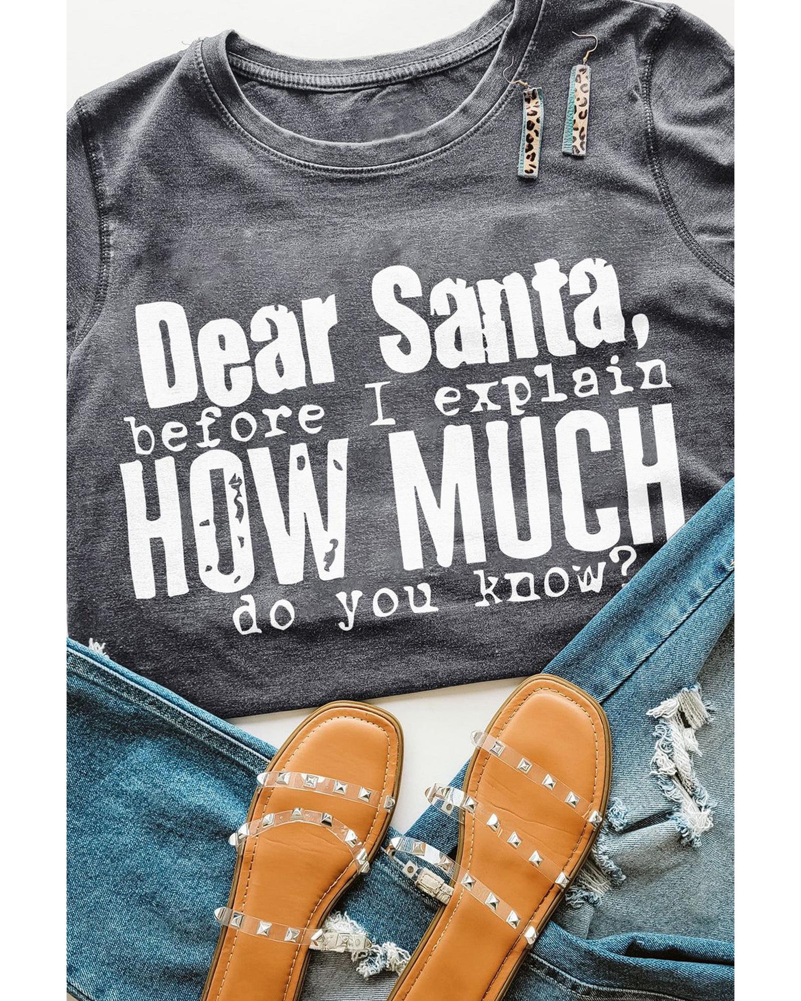 V539-AZEXDC25219050-11-2XL-202508260955-00 Azura Exchange Christmas Funny Saying Print T-Shirt - 2XL - Image 1
