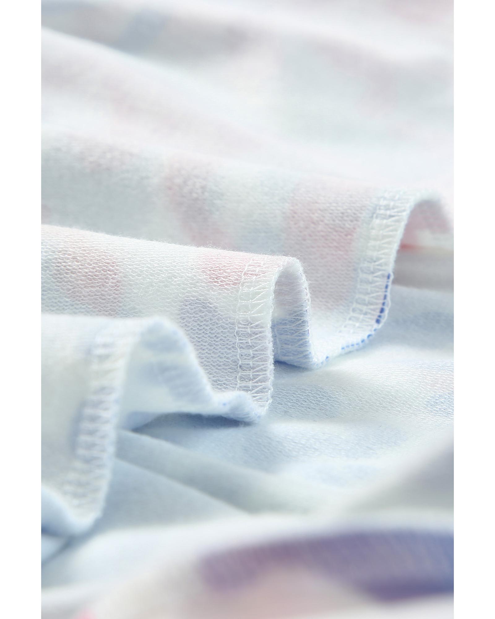 V539-AZEXDC25312260-22-M-202508262025-00 Azura Exchange Leopard Drawstring Hoodie with Colorful Splicing - M - Image 1