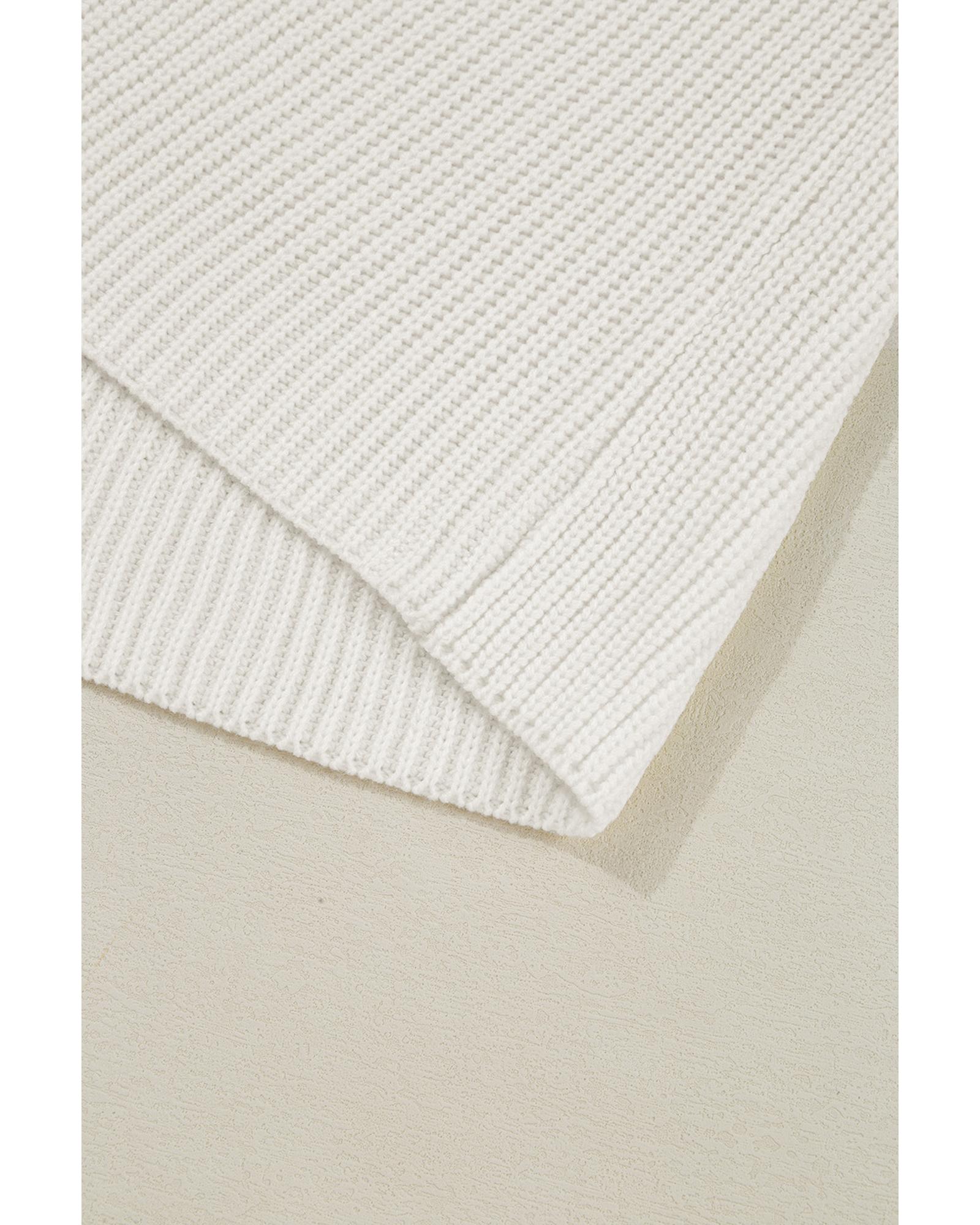 V539-AZEXDC2711808-P15-XL-202508300340-00 Beige Flower Embroidered Drop Shoulder Open Front Duster Cardigan - XL - Image 1