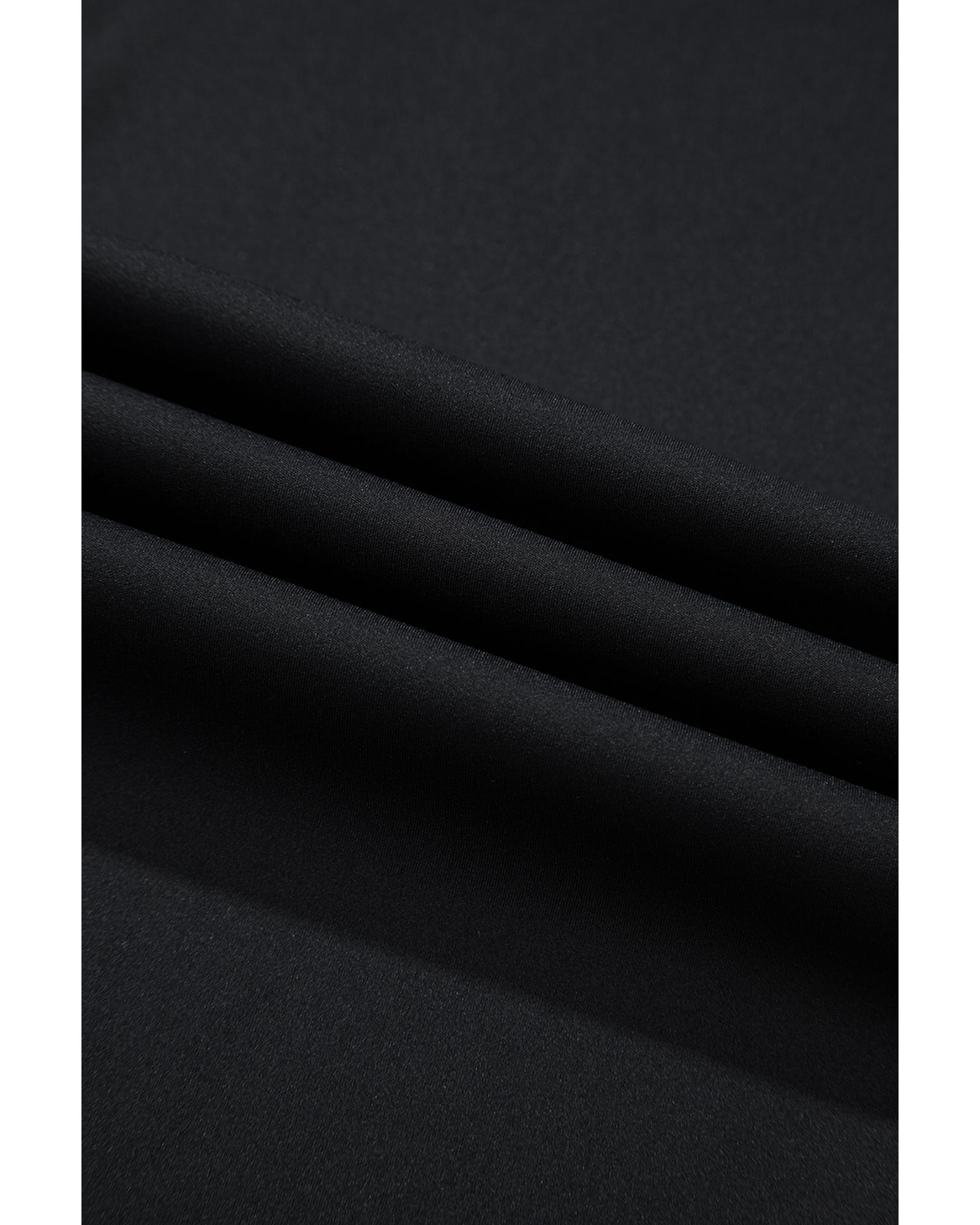 V539-AZEXDC761566-P2-XL-202508292130-00 Black V Shape High Waist Flared Leggings - XL - Image 1