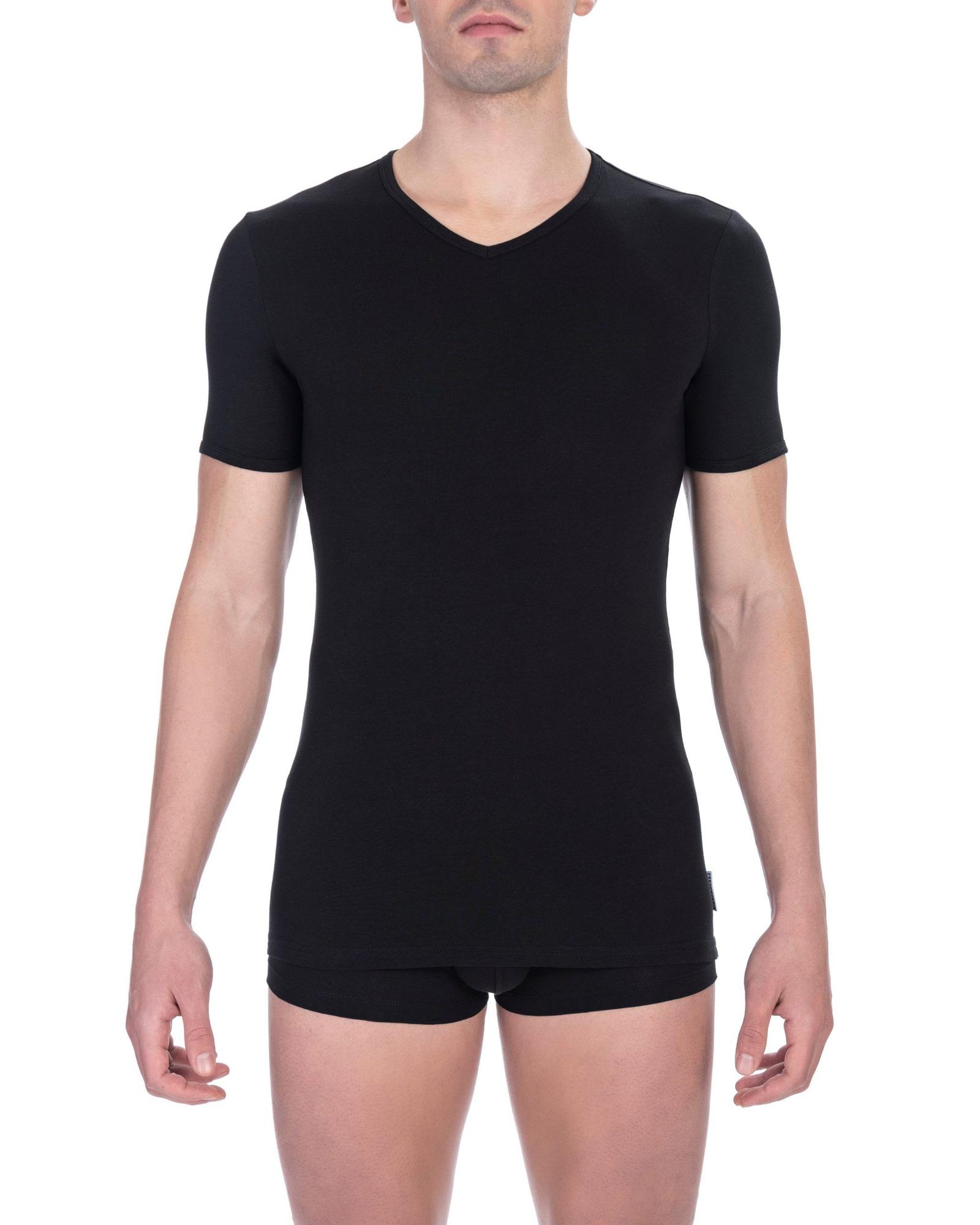 V539-BI-22366-L-202506111712-00 Bikkembergs Men's Black Cotton T-Shirt - L - Image 1