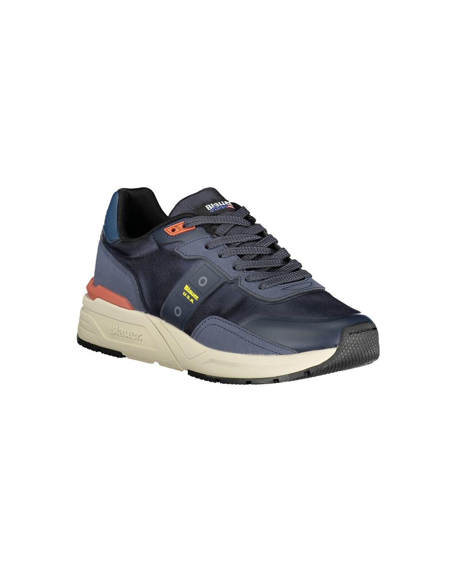 V539-BL-32116-EU41US8-202506191917-00 Blauer Men's Blue Polyester Sneaker - 41 EU - Image 1