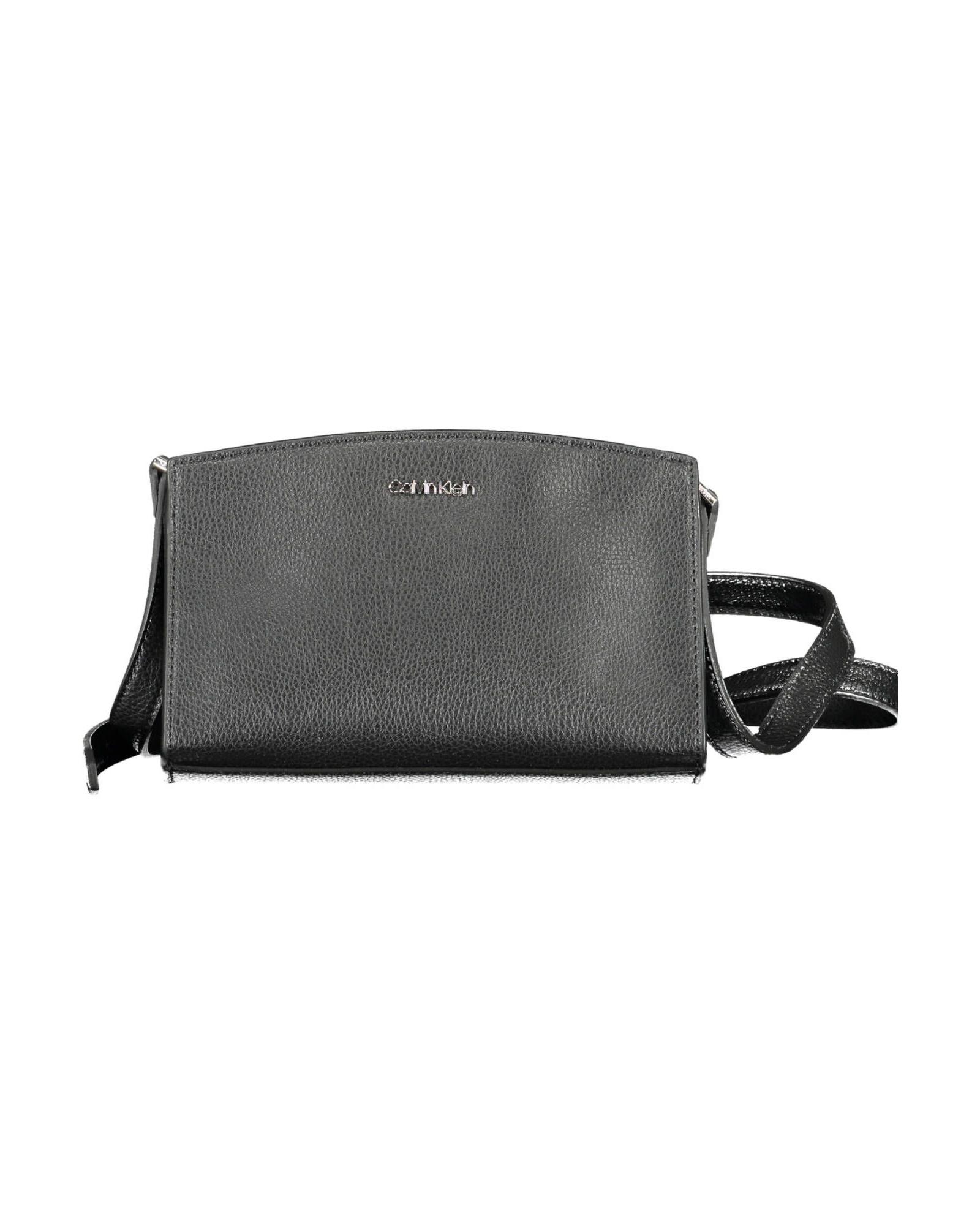 V539-CA-15385-202506160350-00 Calvin Klein Women's Elegant Black Shoulder Bag with Logo Detailing - One Size - Image 1