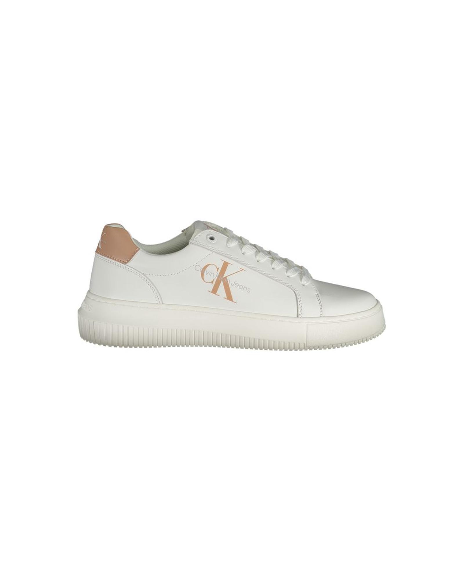 V539-CA-33706-EU40US10-202506161535-00 Calvin Klein Women's White Polyester Sneaker - 40 EU - Image 1