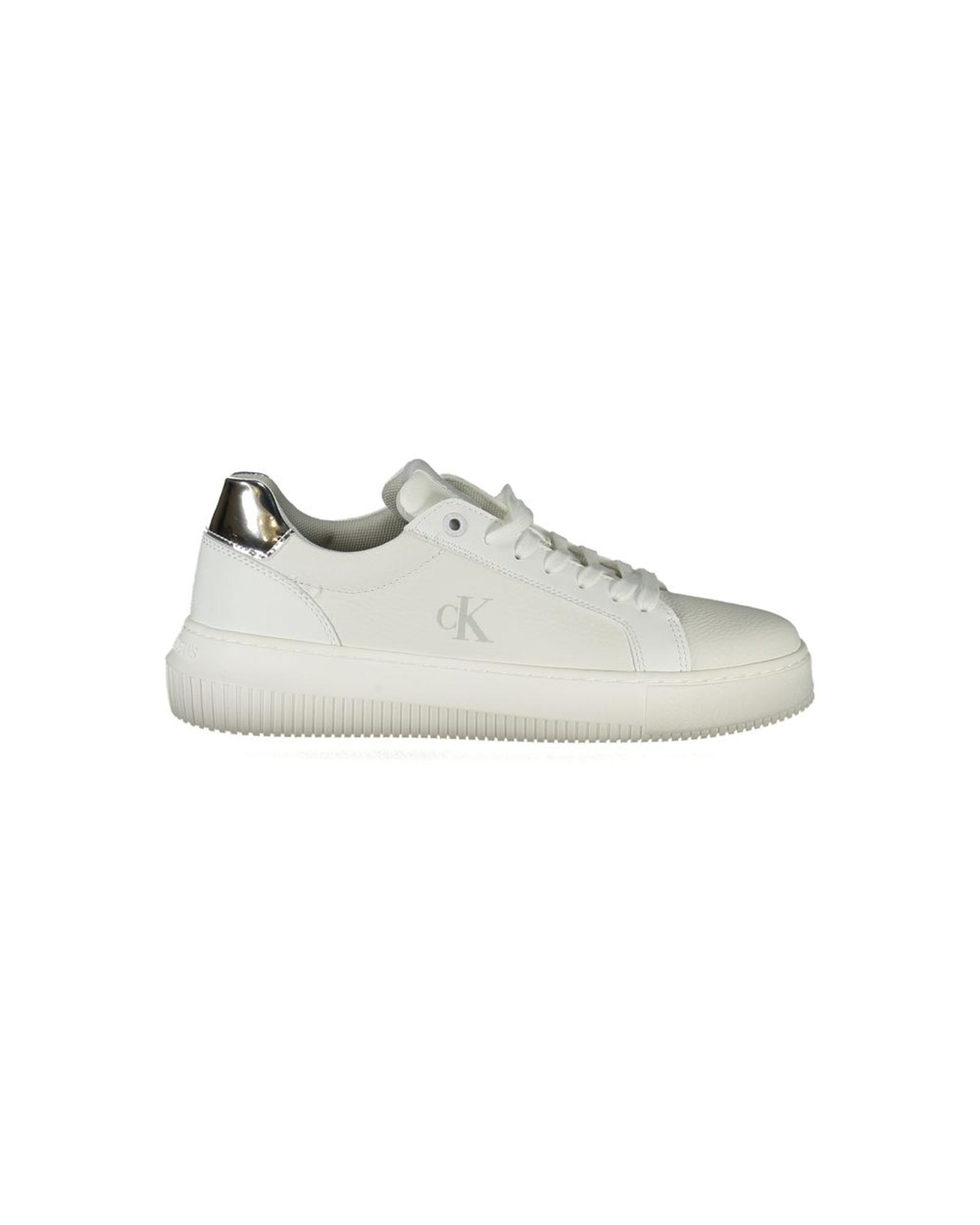 V539-CA-35327-EU40US10-202506161411-00 Calvin Klein Women's White Polyethylene Sneaker - 40 EU - Image 1