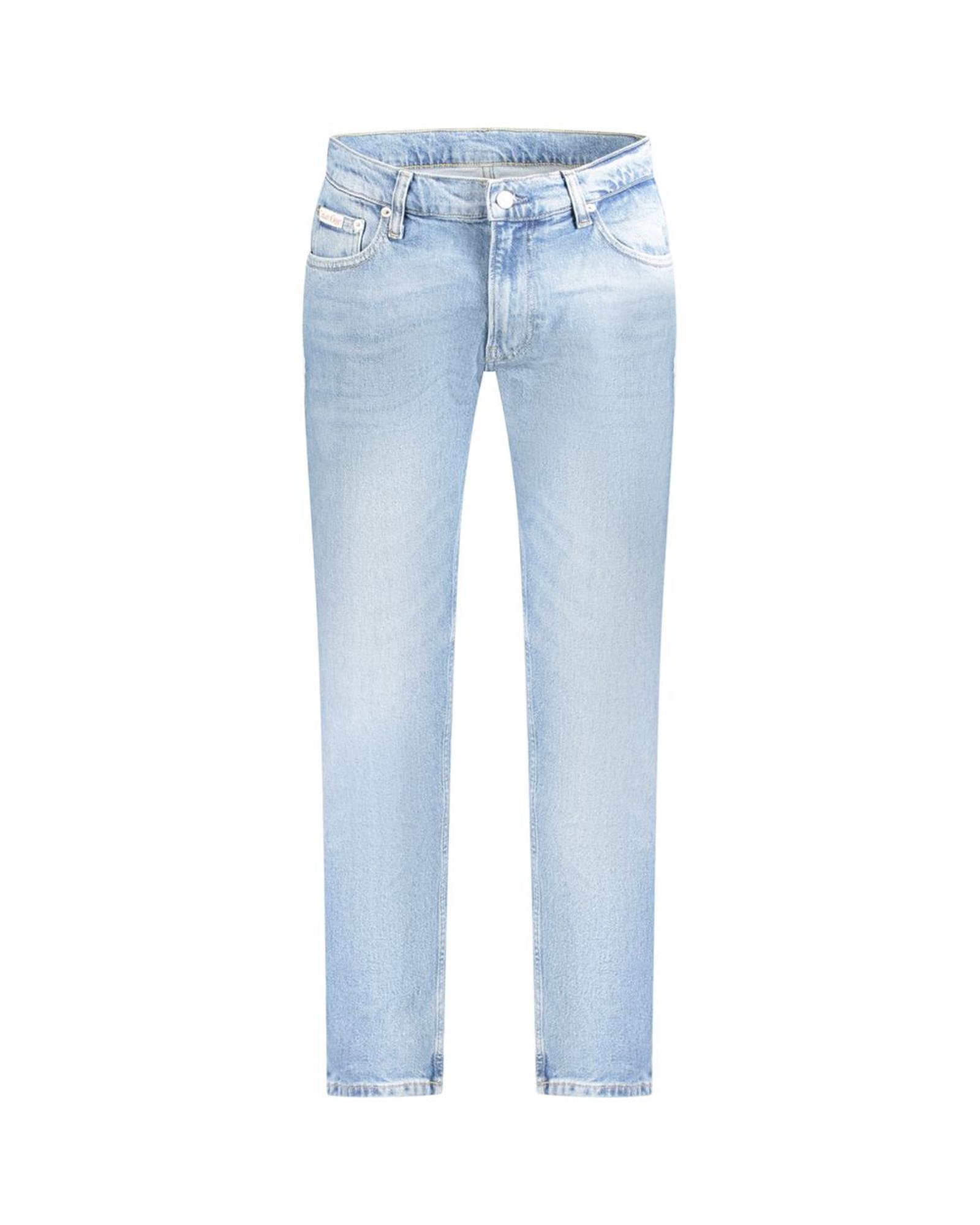 V539-CA-35634-W33-202506161430-00 Calvin Klein Men's Light Blue Cotton Jeans & Pant - W33 US - Image 1
