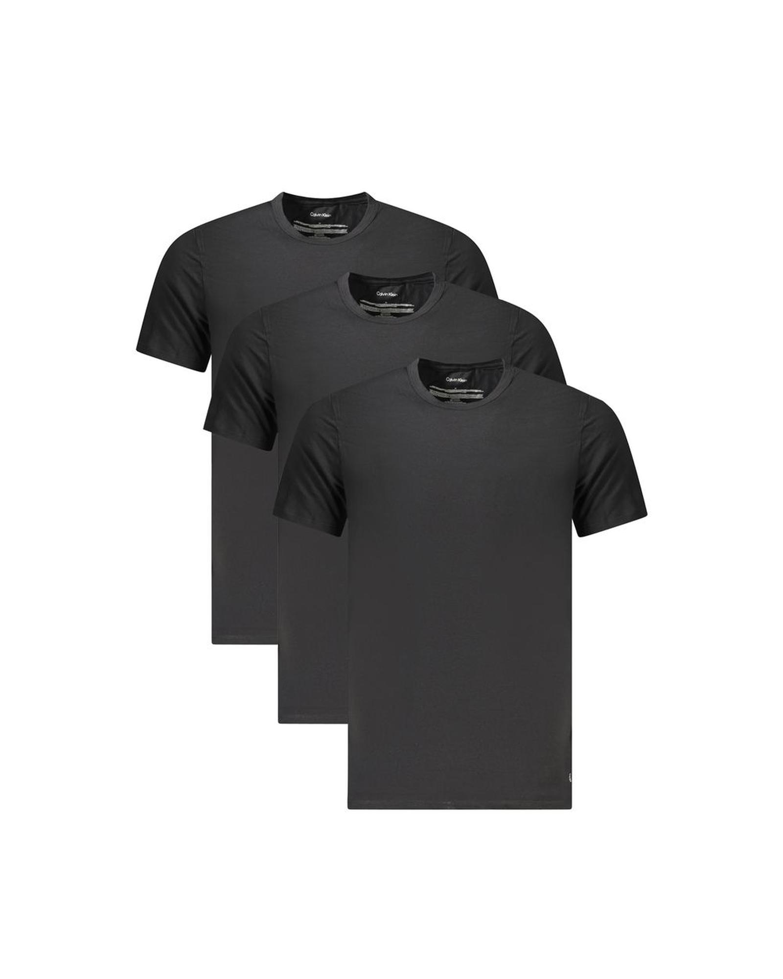 V539-CA-36024-S-202506161437-00 Calvin Klein Men's Black Cotton T-Shirt - S - Image 1