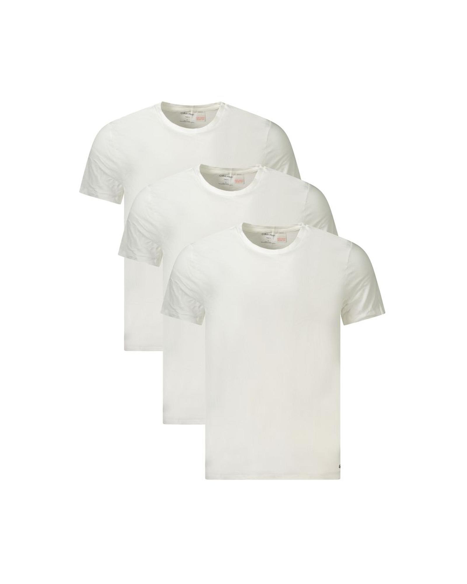 V539-CA-36025-L-202506161440-00 Calvin Klein Men's White Cotton T-Shirt - L - Image 1