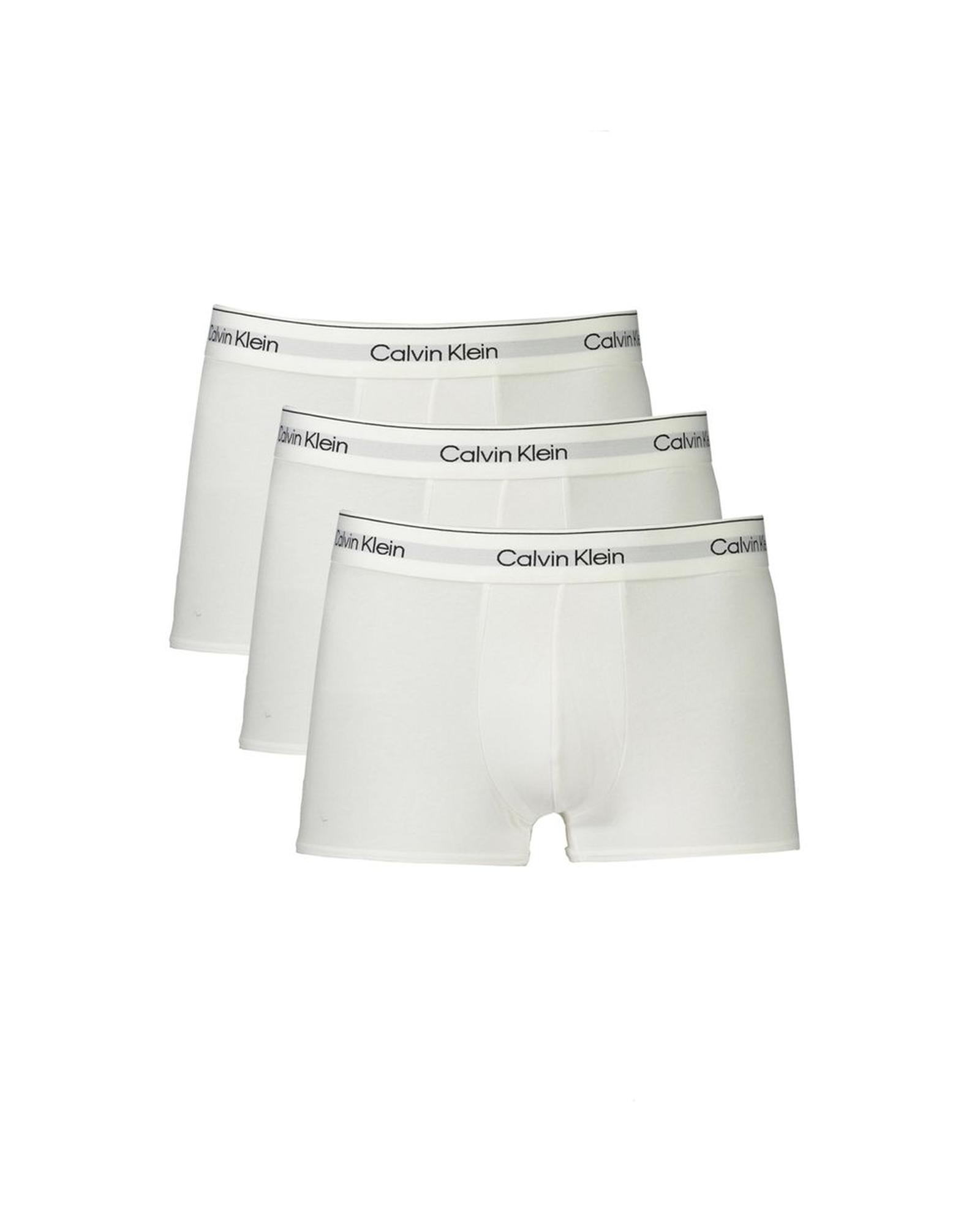 V539-CA-36062-XL-202506161450-00 Calvin Klein Men's White Cotton Boxer - XL - Image 1