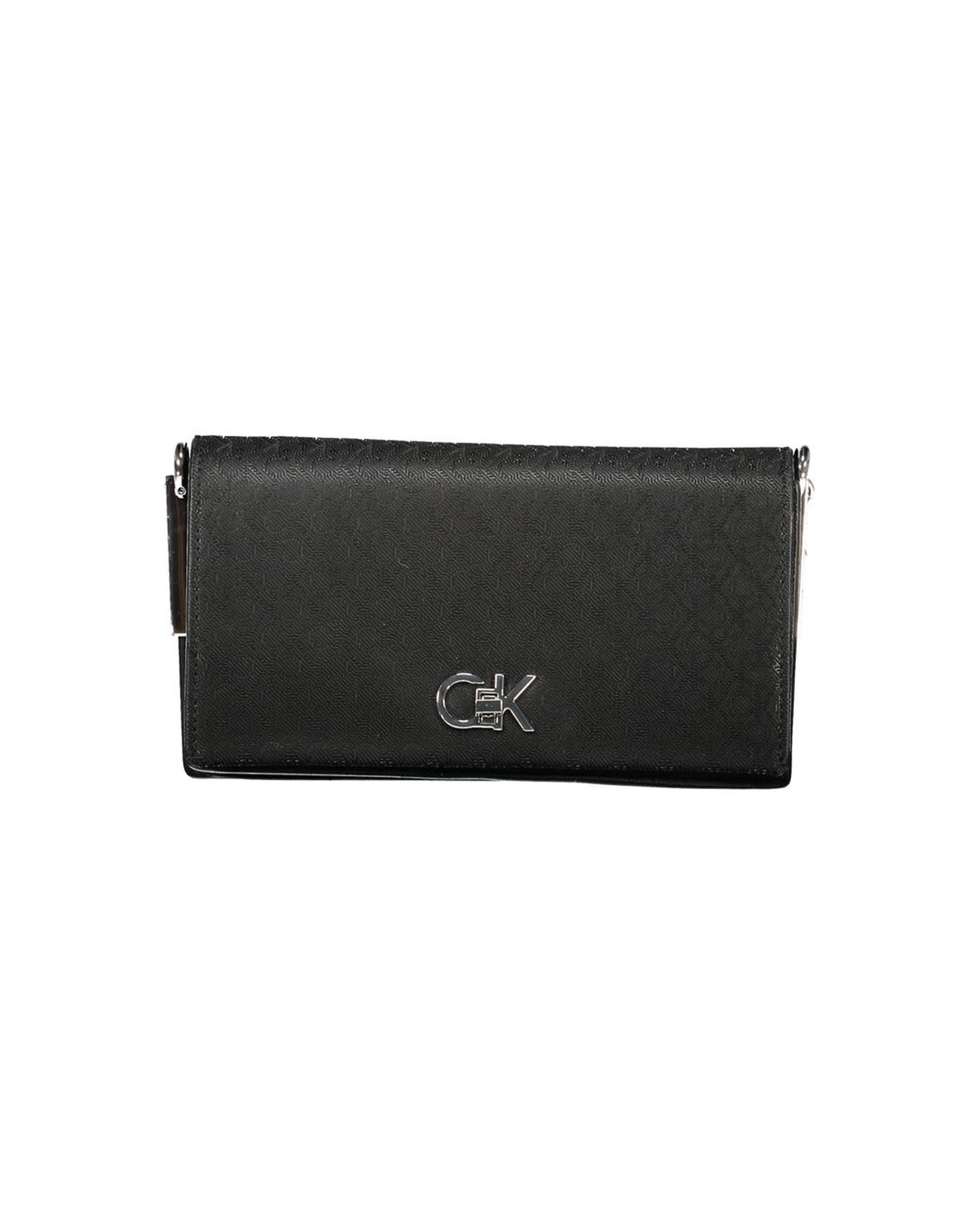 V539-CA-36326-202506161517-00 Calvin Klein Women's Black Polyester Handbag - One Size - Image 1