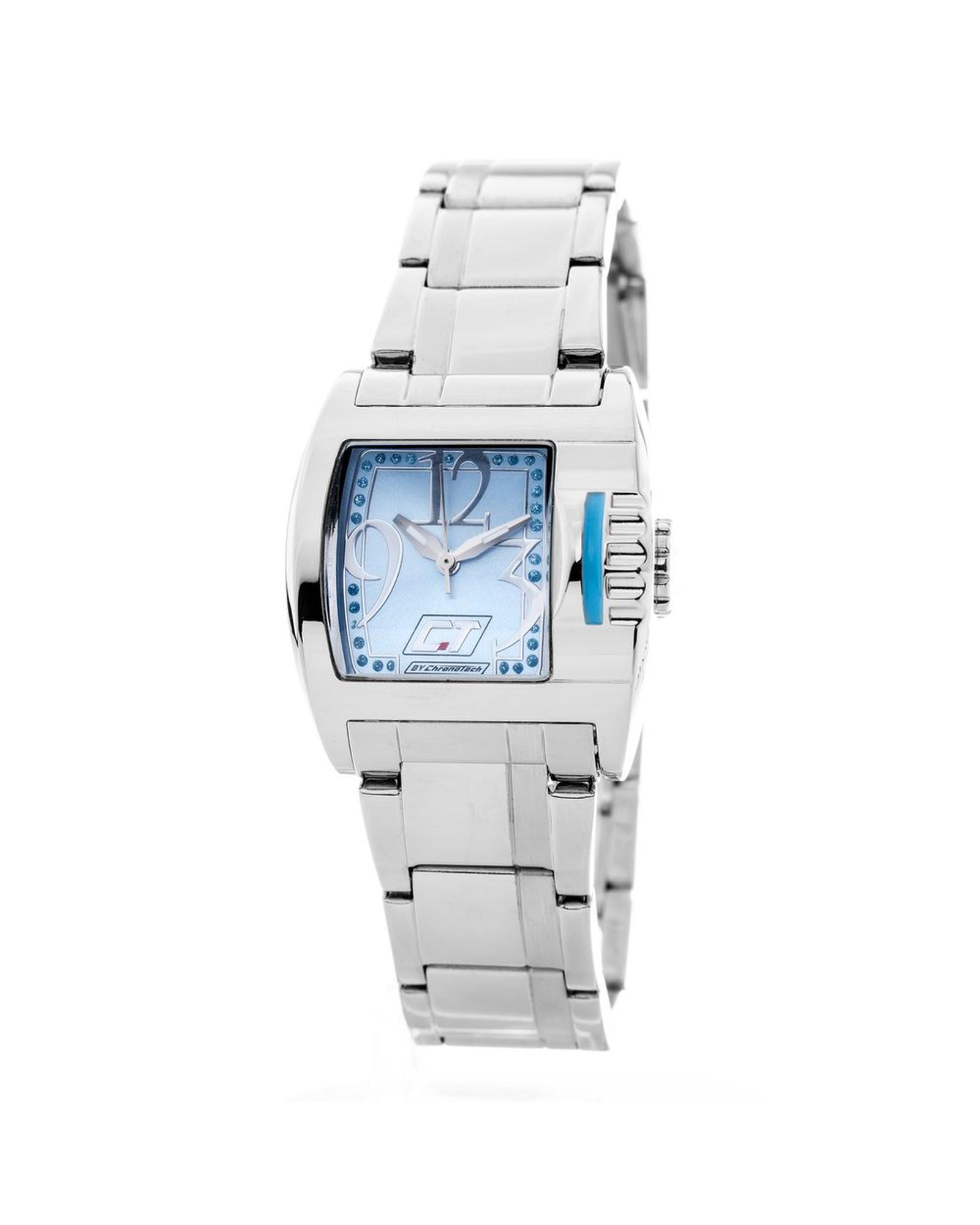 V539-CHCC7042B06MAC-202506161745-00 Chronotech Women's Silver Steel Watch - One Size - Image 1