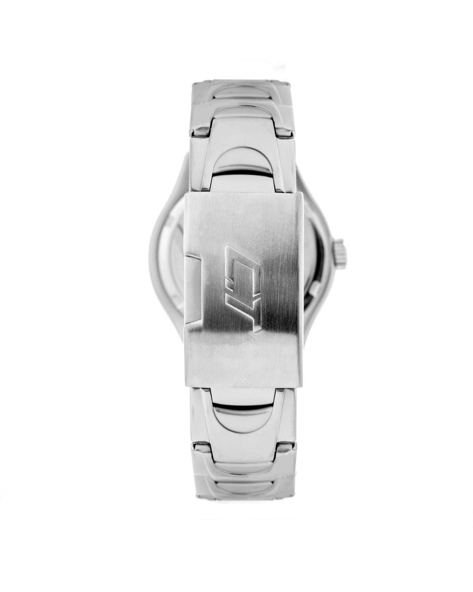 V539-CHCC7051M03MAC-202506191931-00 Chronotech Unisex's Silver Steel Watch - One Size - Image 1