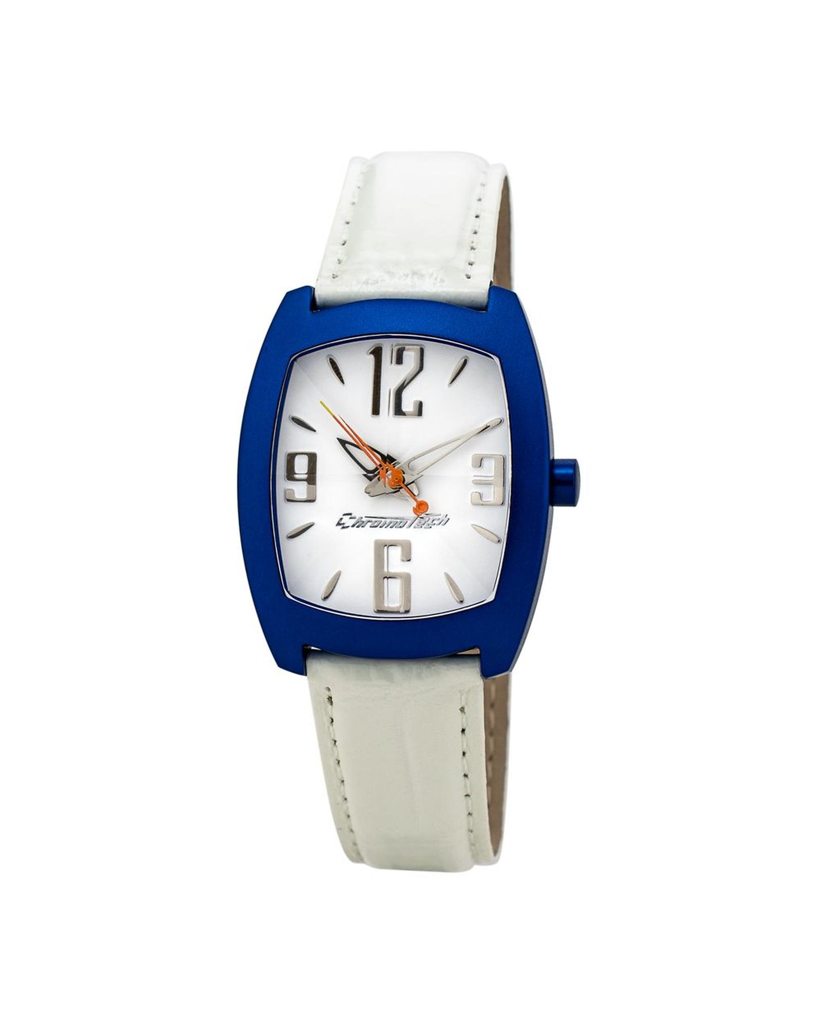 V539-CHCT2050M07AC-202506161826-00 Chronotech Men's White Leather Watch - One Size - Image 1