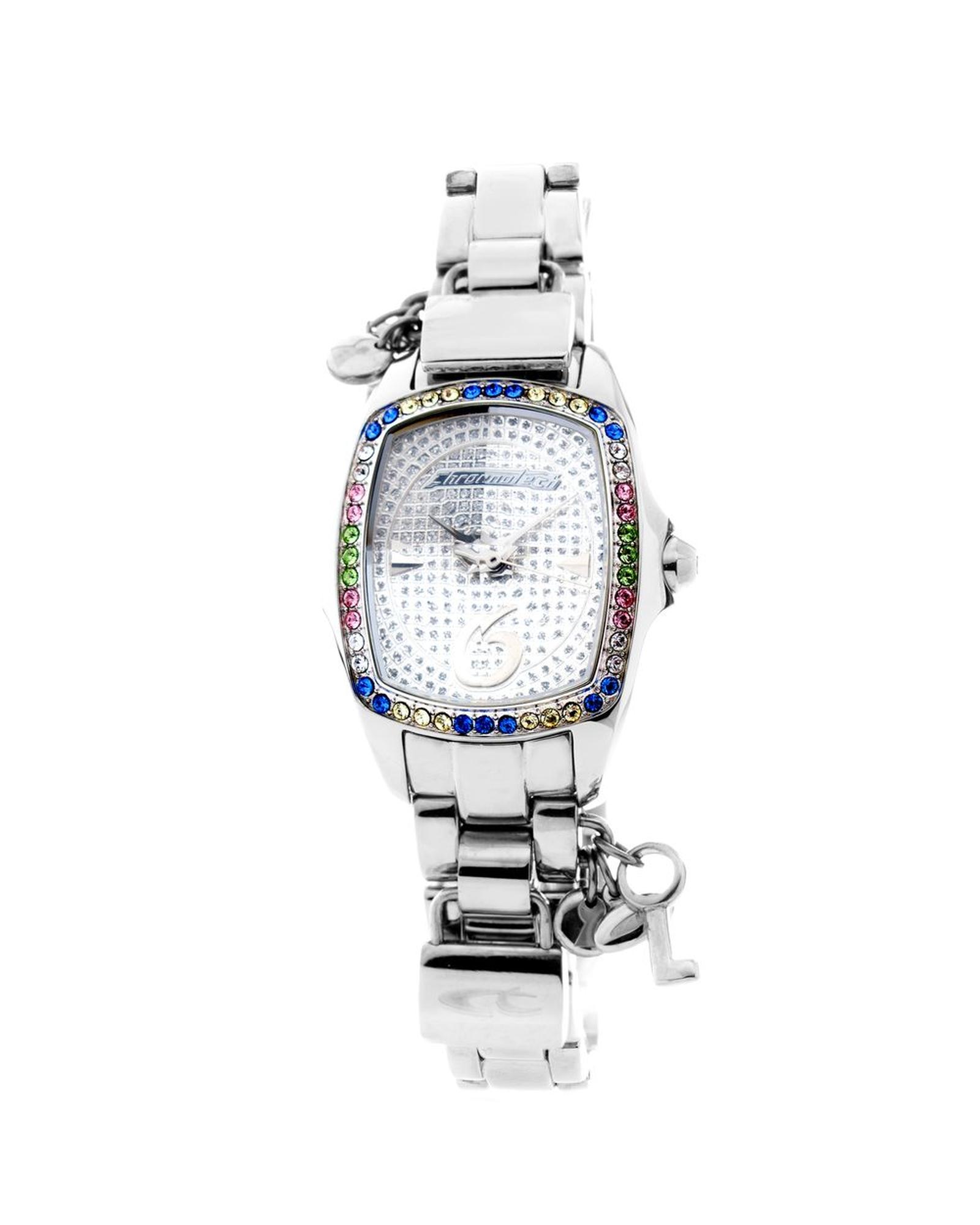 V539-CHCT7009LS08MAC-202506161842-00 Chronotech Women's Silver Steel Watch - One Size - Image 1