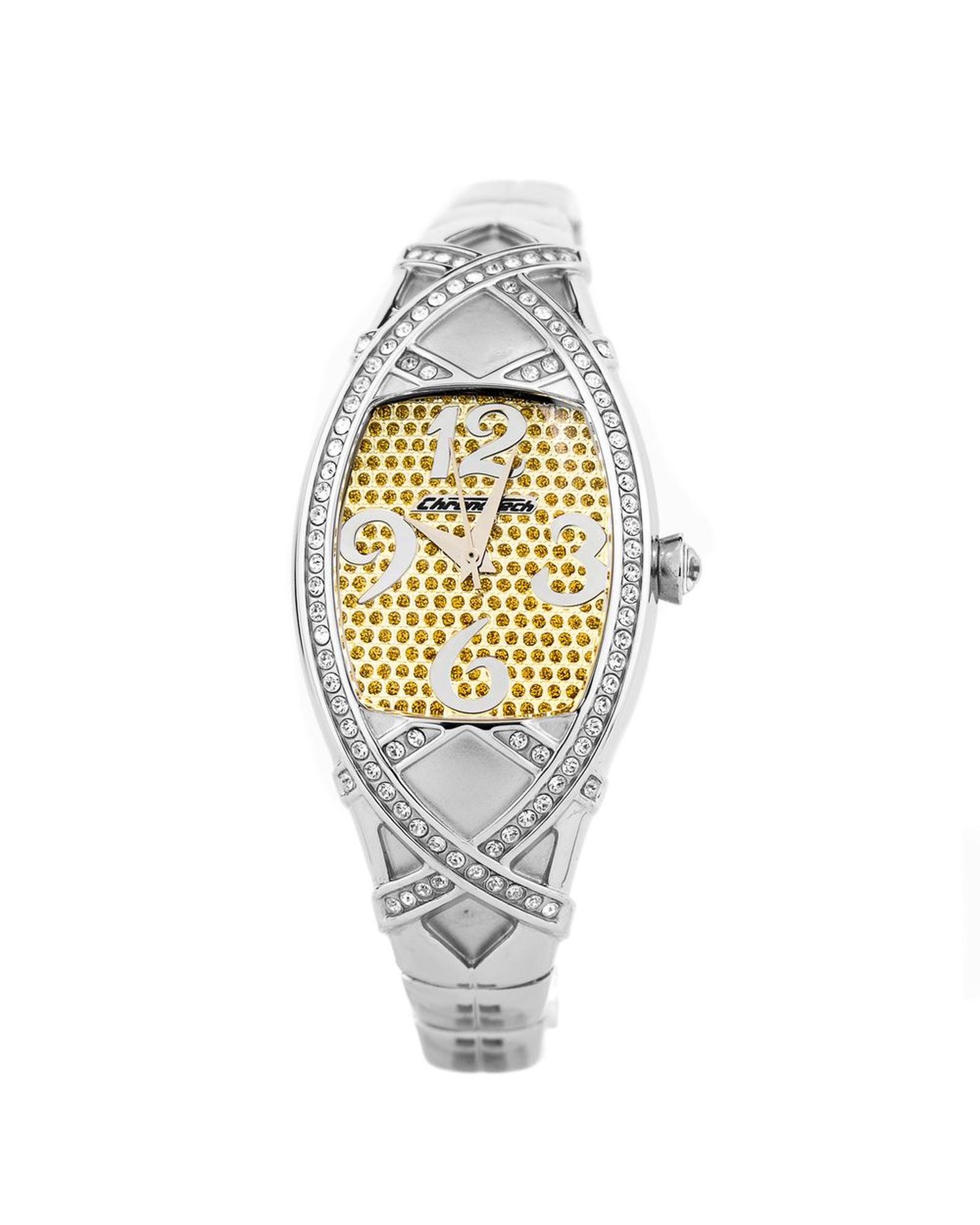 V539-CHCT7026LS15MAC-202506161626-00 Chronotech Women's Silver Steel Watch - One Size - Image 1