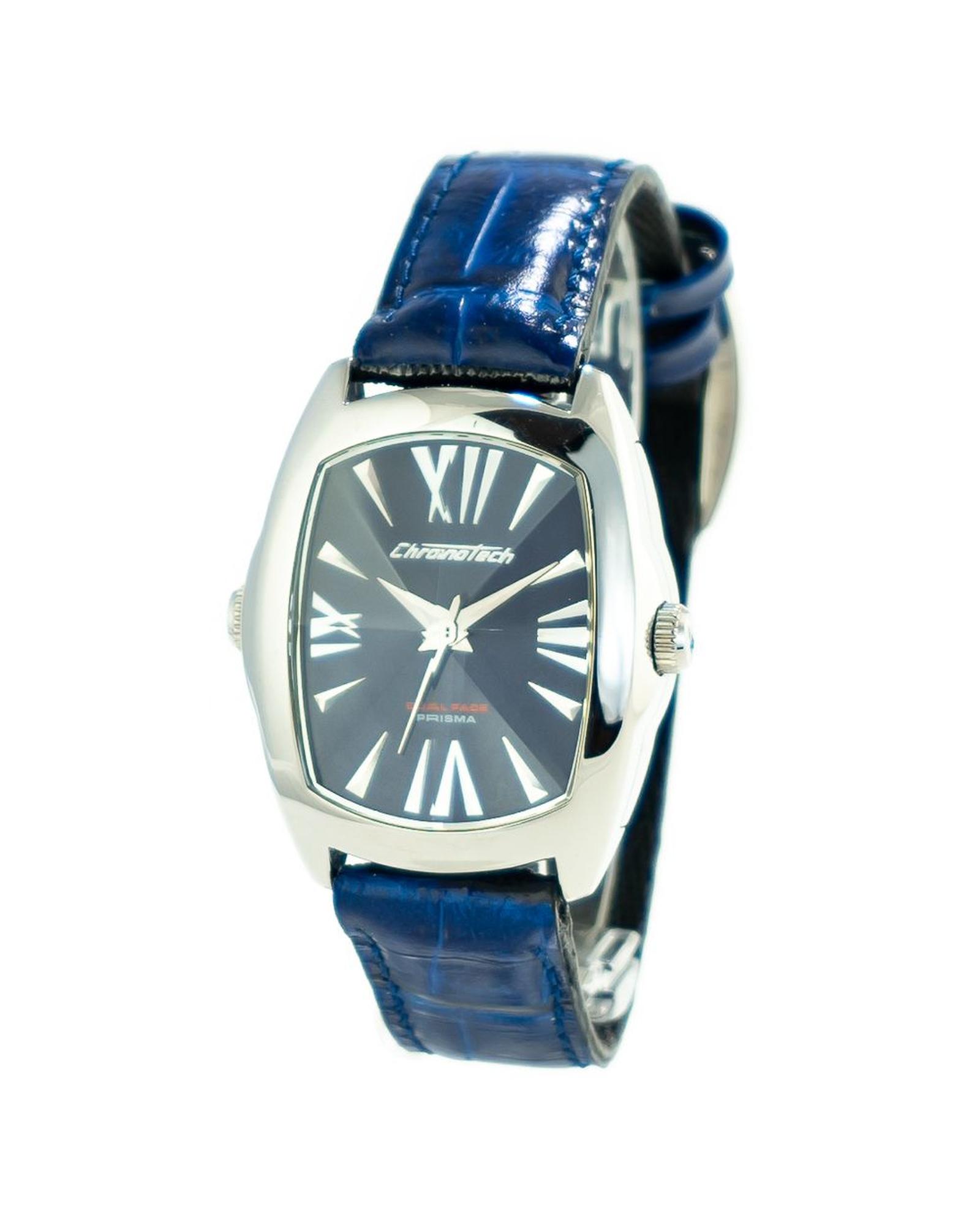 V539-CHCT7696L02AC-202506161742-00 Chronotech Women's Black Leather Watch - One Size - Image 1