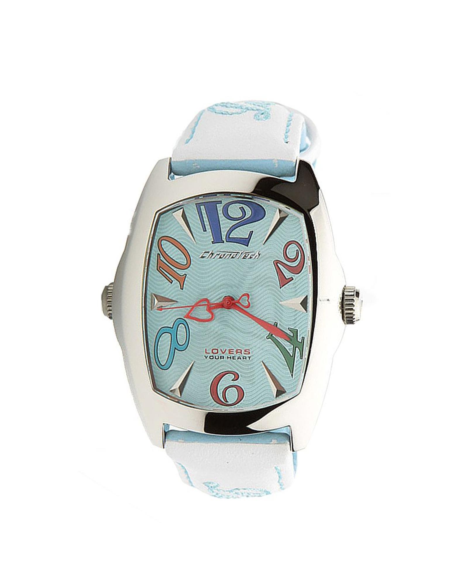 V539-CHCT7696L15AC-202506161746-00 Chronotech Women's Blue Leather Watch - One Size - Image 1