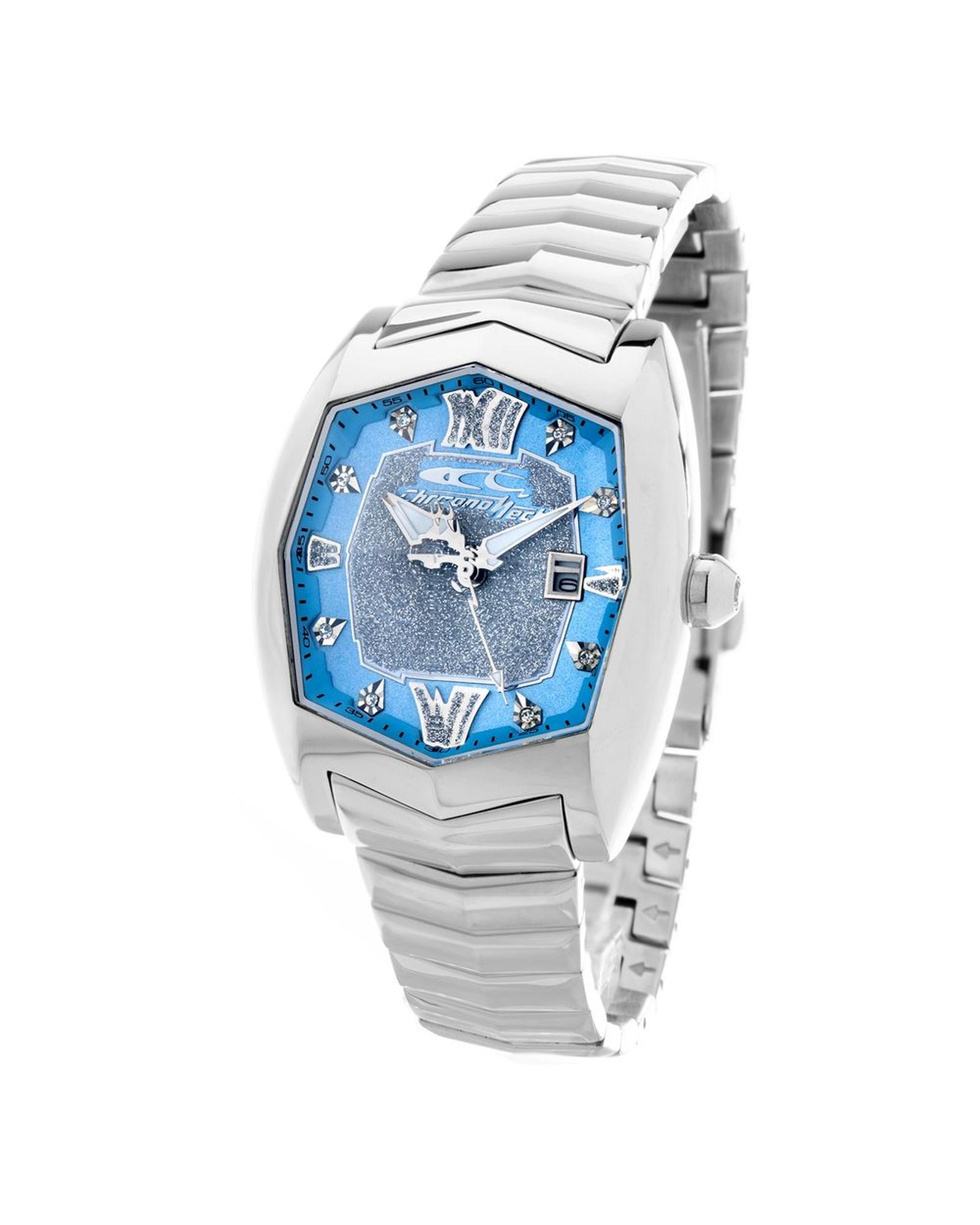 V539-CHCT7964L01MAC-202506161840-00 Chronotech Women's Silver Steel Watch - One Size - Image 1