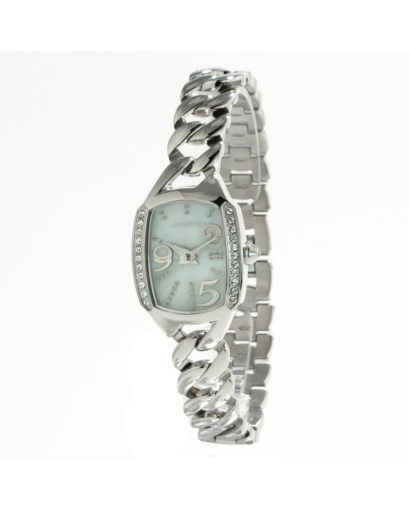 V539-CHCT7985LS09MAC-202506161840-00 Chronotech Women's Silver Steel Watch - One Size - Image 1
