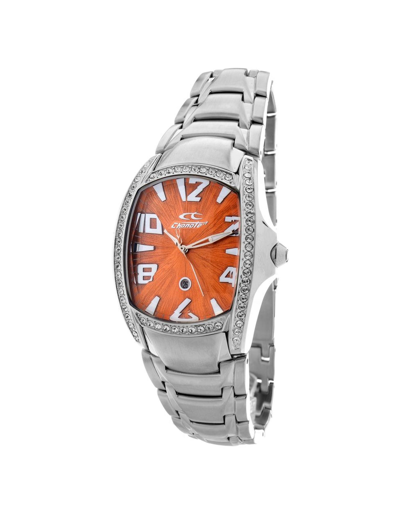 V539-CHCT7988LS68MAC-202506161842-00 Chronotech Women's Silver Steel Watch - One Size - Image 1