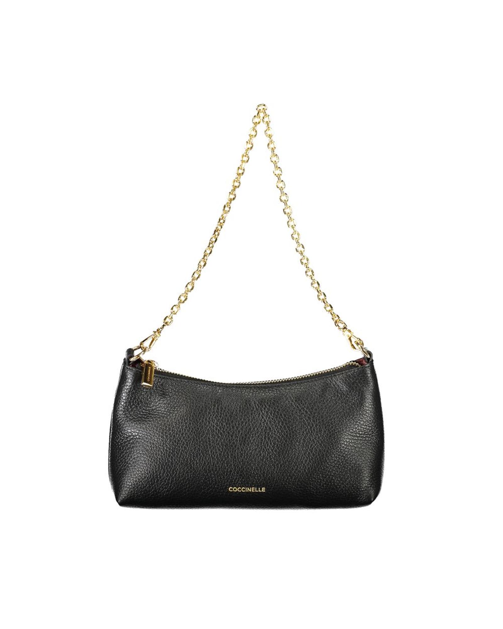 V539-CO-29321-202506161622-00 Coccinelle Women's Black Leather Handbag - One Size - Image 1