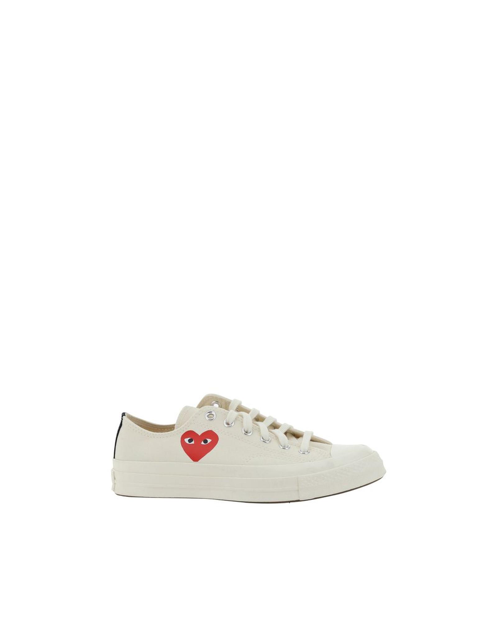 V539-CO-AZK1280012-EU41US8-202506161946-00 Comme Des Garcons Play x Converse Men's Comme des Garcons Play x Converse Sneakers - 41 EU - Image 1