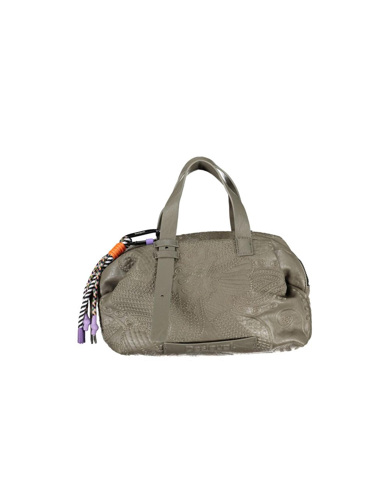 V539-DE-24421-202506162116-00 Desigual Women's Green Polyethylene Handbag - One Size - Image 1