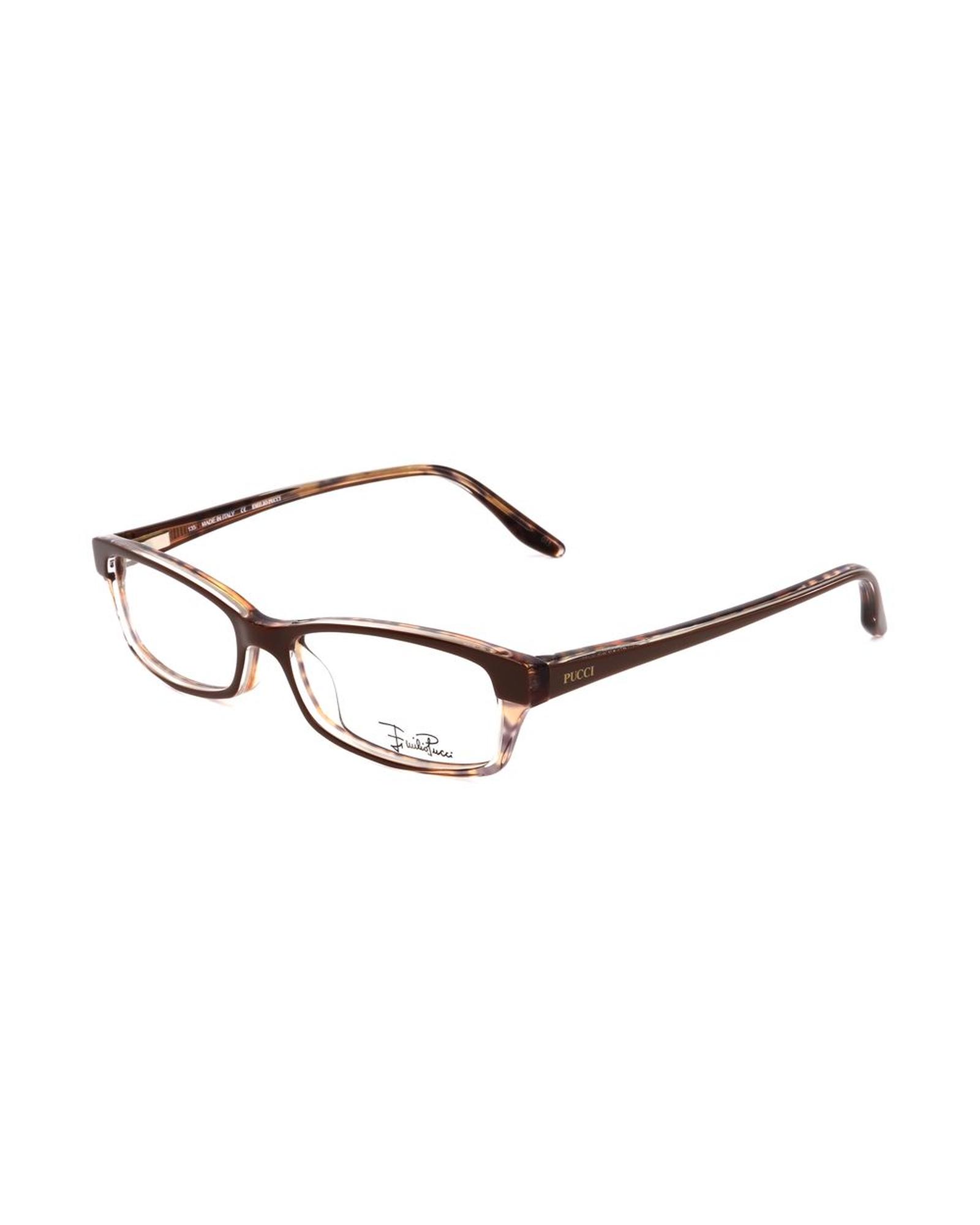 V539-EPEP2649204AC-202506162125-00 Emilio Pucci Women's Brown Plastic Frames - One Size - Image 1