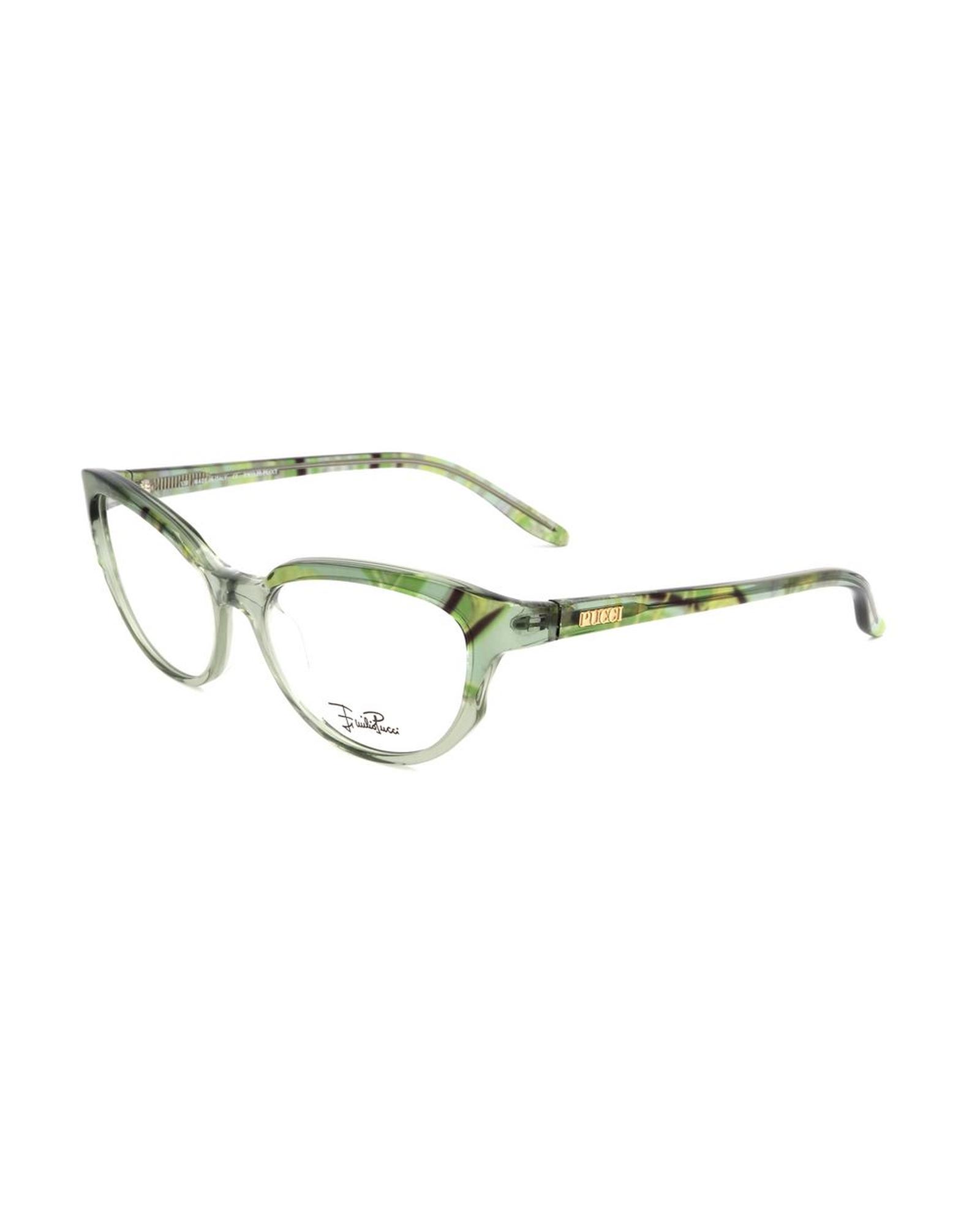 V539-EPEP2657905AC-202506162136-00 Emilio Pucci Women's Green Plastic Frames - One Size - Image 1