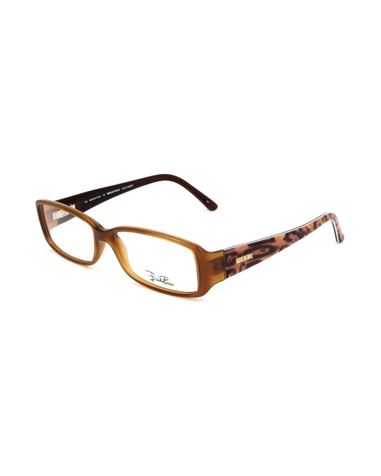 V539-EPEP2658201AC-202506162137-00 Emilio Pucci Women's Brown Plastic Frames - One Size - Image 1