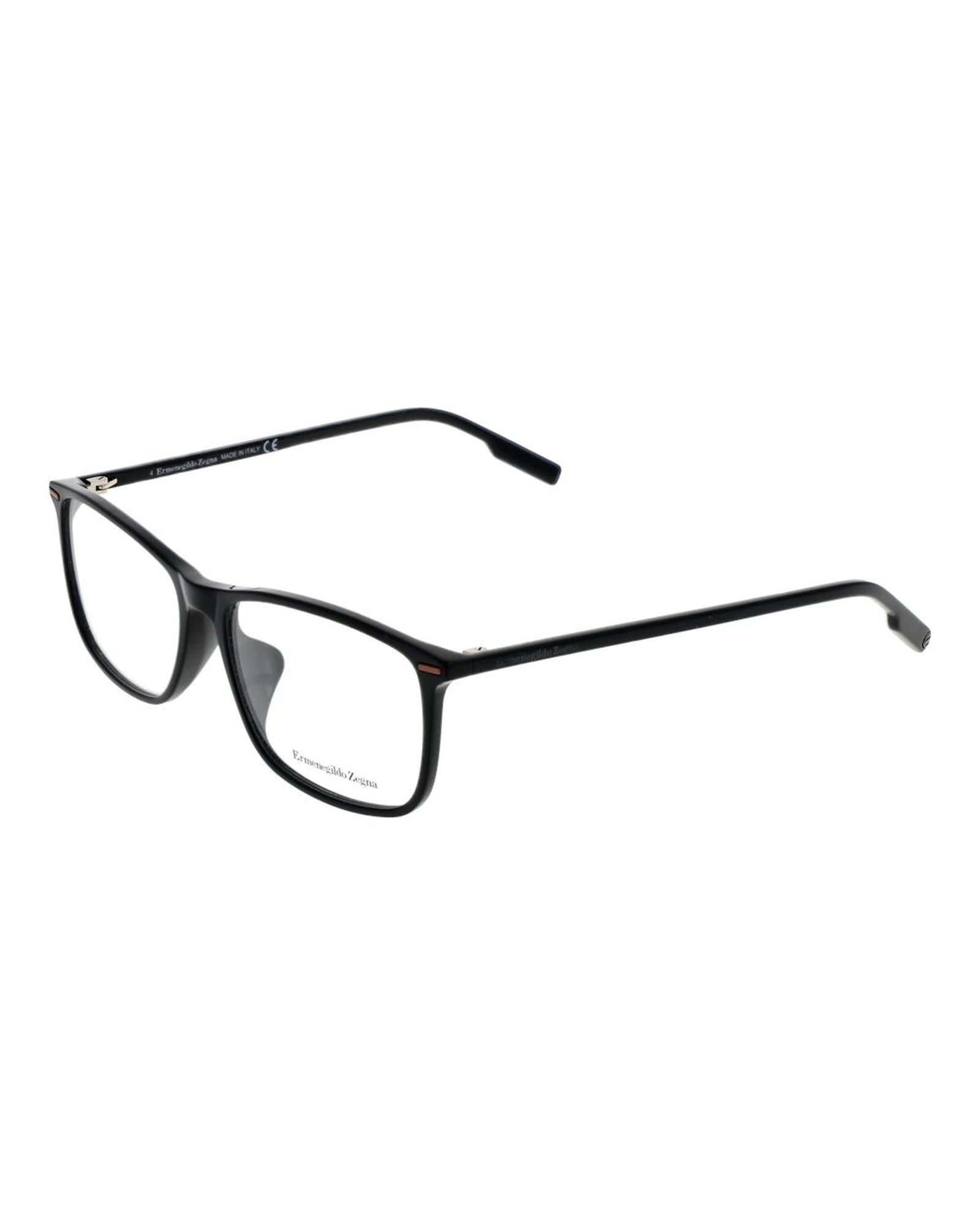 V539-ER-1001641-202506162221-00 Ermenegildo Zegna Men's Black Optical Frames - One Size - Image 1