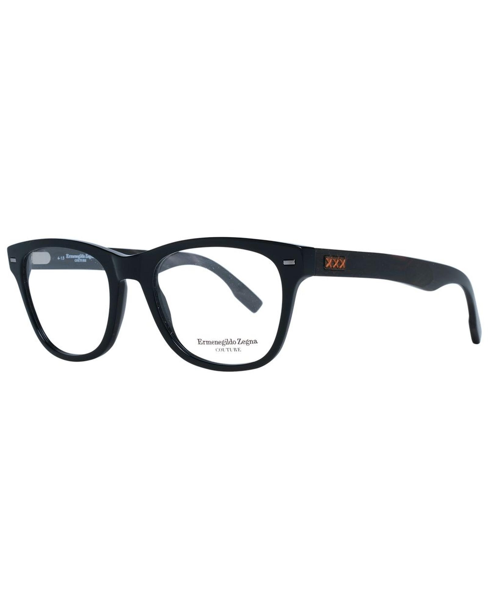 V539-ER-1038880-202506161921-00 Ermenegildo Zegna Men's Black Optical Frames - One Size - Image 1