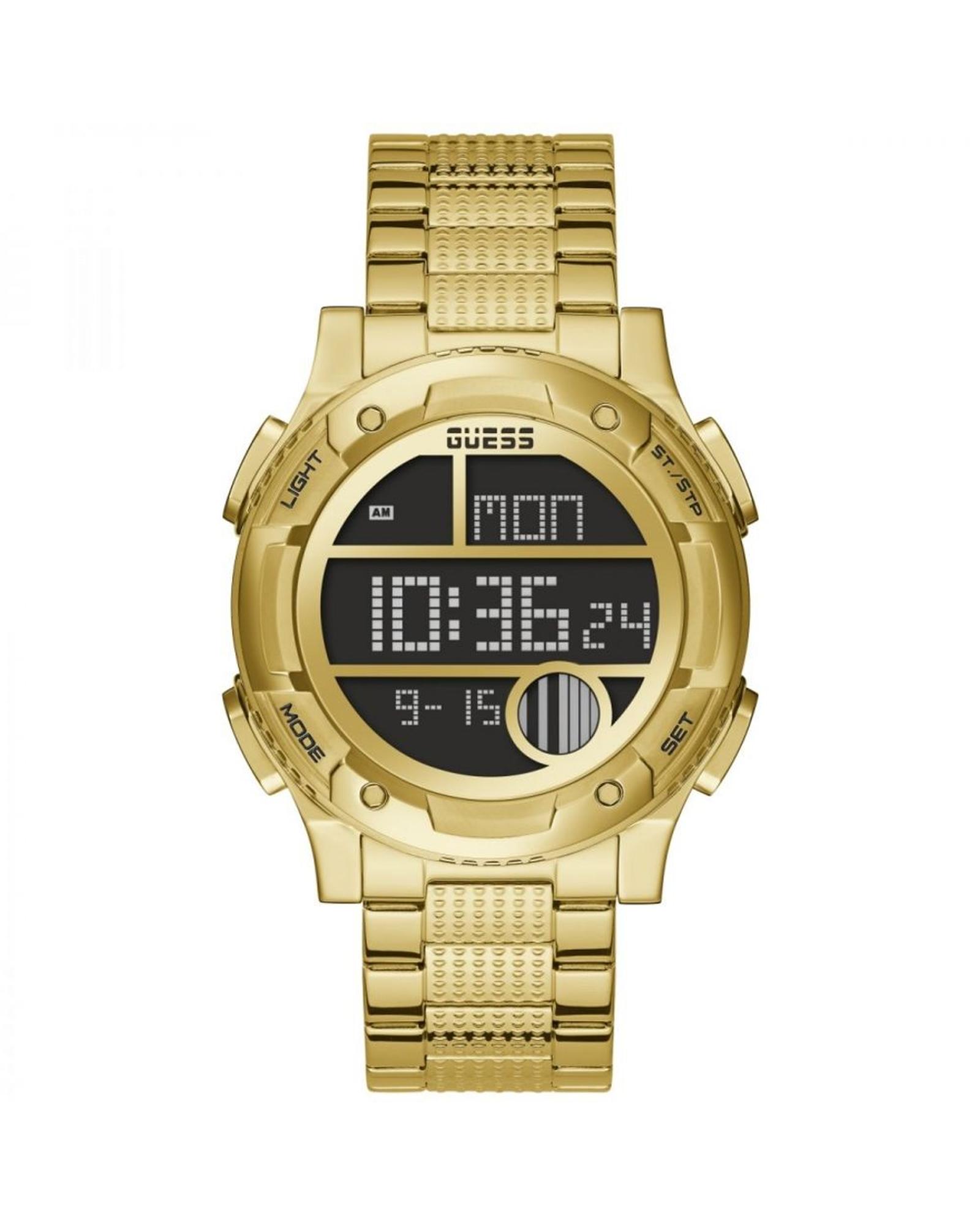 V539-GUGW0271G2AC-202506170336-00 Guess Women's Gold Stainless Steel Watch - One Size - Image 1