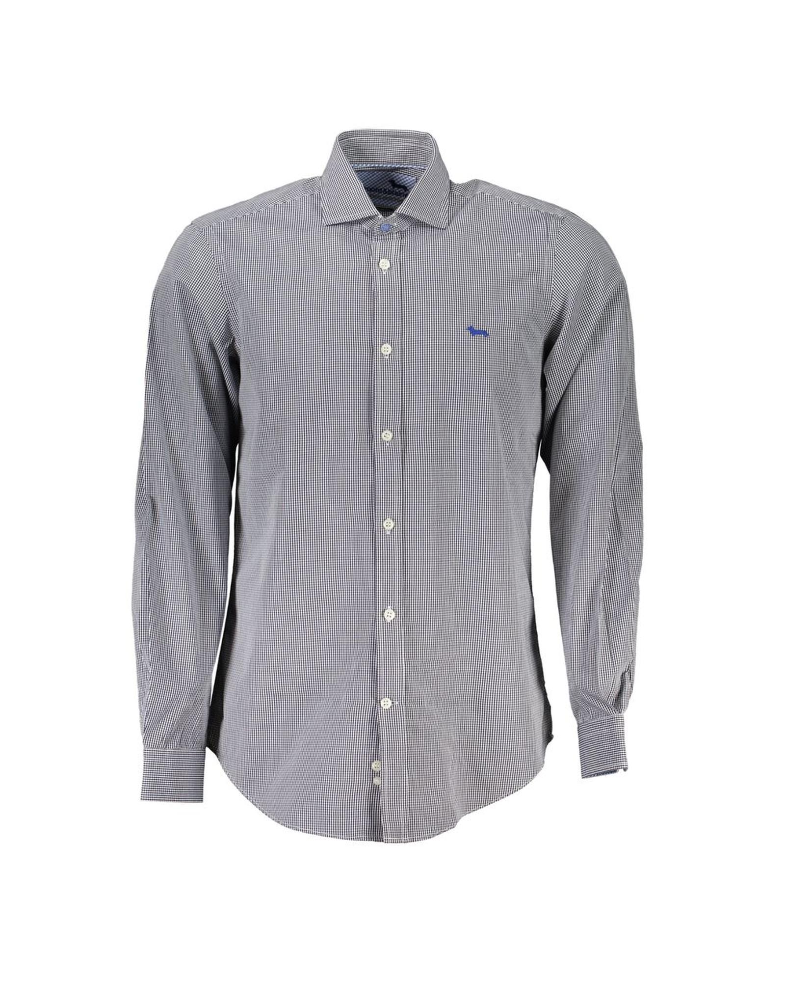 V539-HA-23723-XXL-202506170312-00 Harmont & Blaine Men's Blue Cotton Shirt - 2XL - Image 1