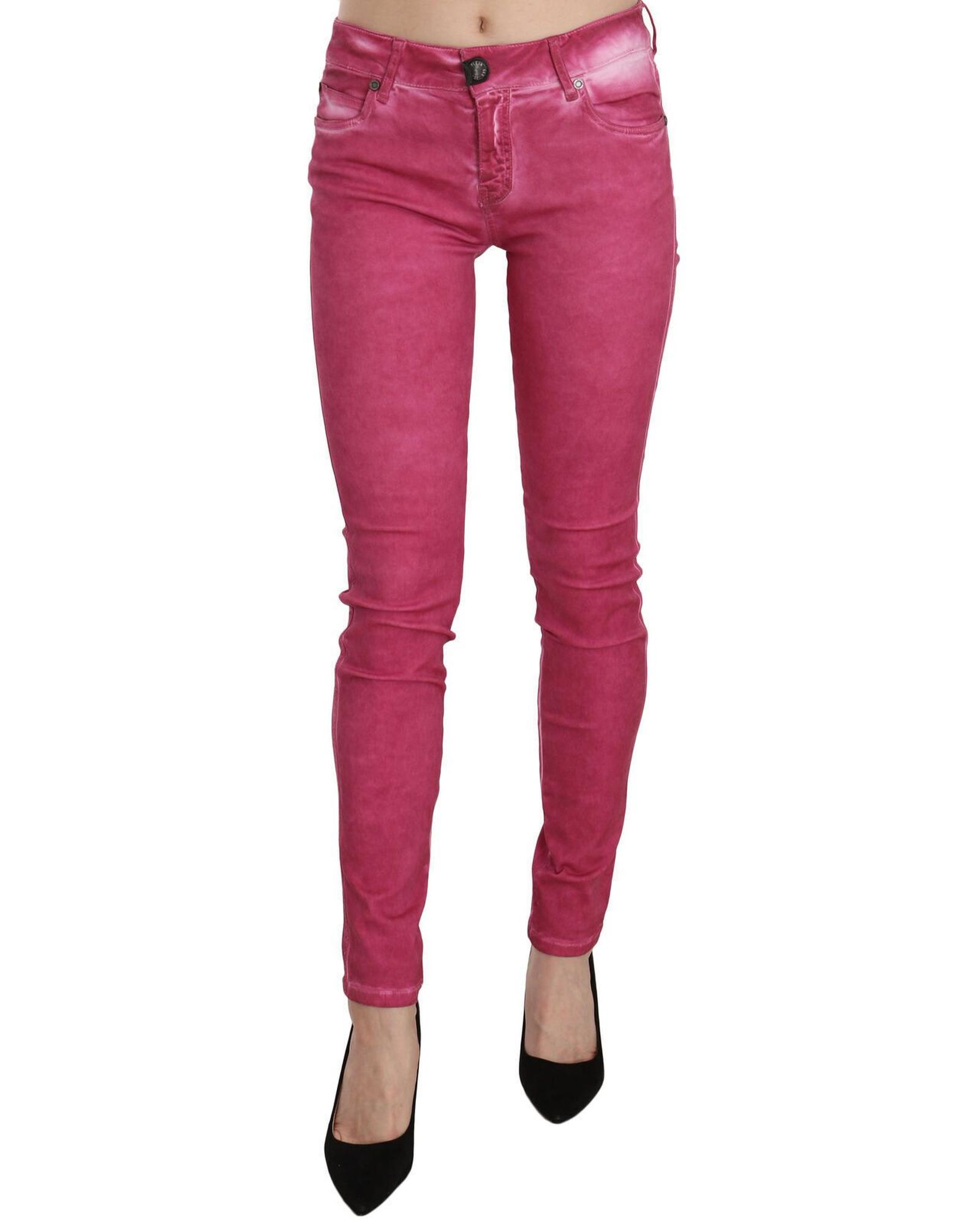 V539-PAN70628-29-202509011610-00 Plein Sud Jenius Mid Waist Skinny Pants W29 US Women - Image 1