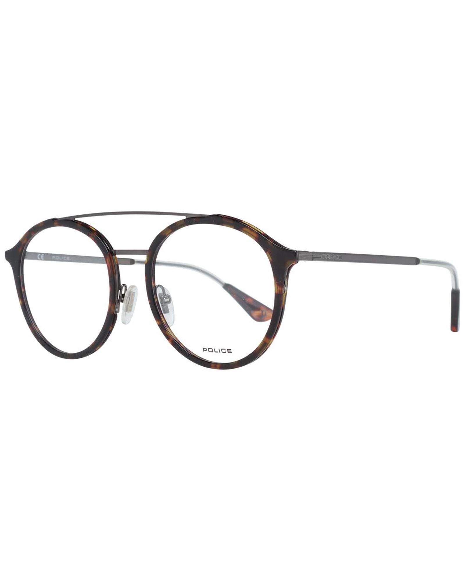 V539-PO-1007125-202508271540-00 Police Men's Brown Optical Frames - One Size - Image 1