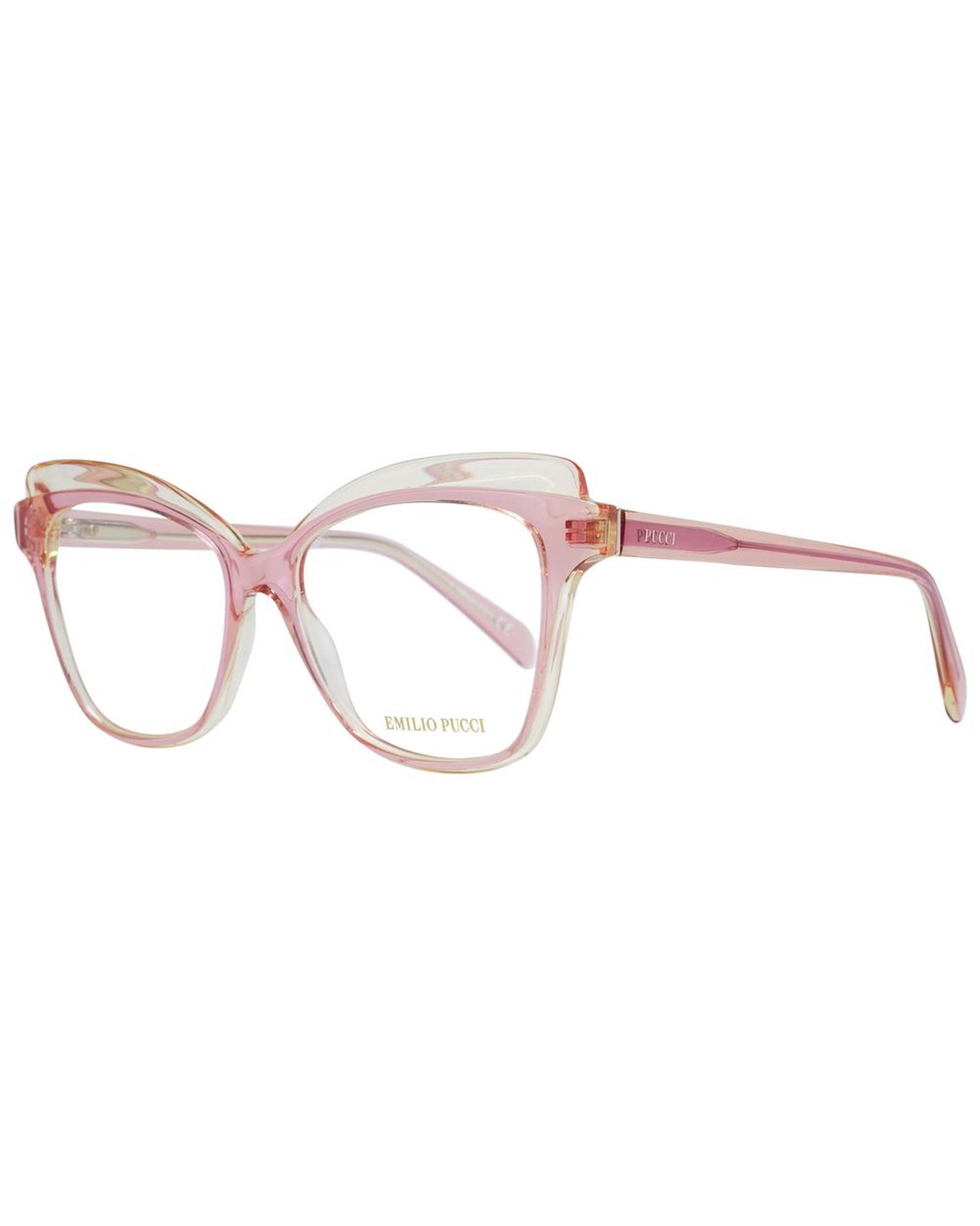 V539-PU-1049634-202506180625-00 Emilio Pucci Women's Pink Optical Frames - One Size - Image 1