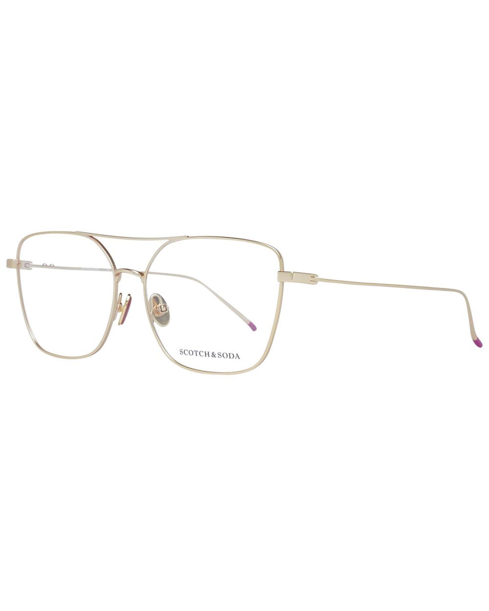 V539-SC-1045710-202506180445-00 Scotch & Soda Women's Gold Optical Frames - One Size - Image 1