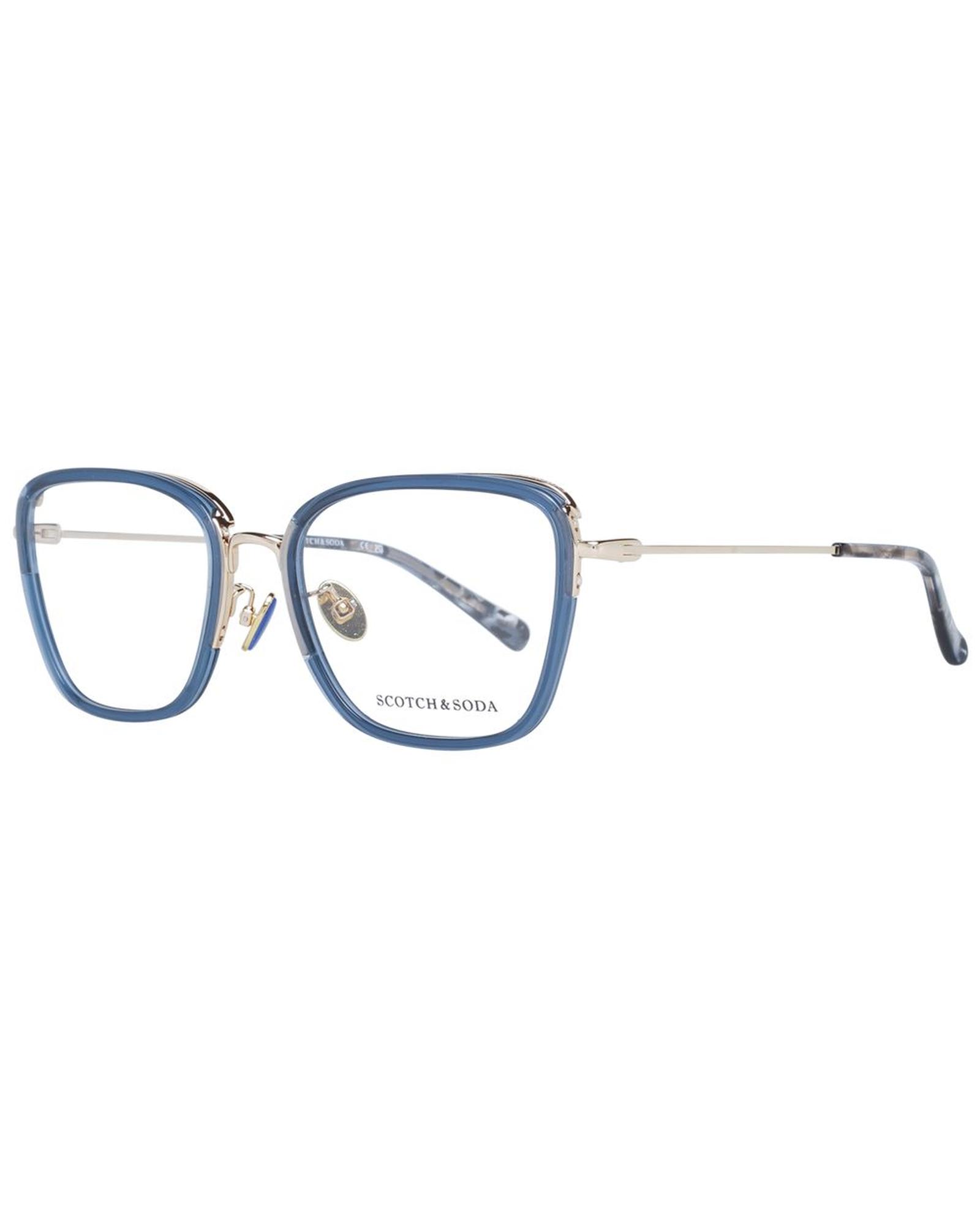 V539-SC-1045725-202506180454-00 Scotch & Soda Women's Blue Optical Frames - One Size - Image 1